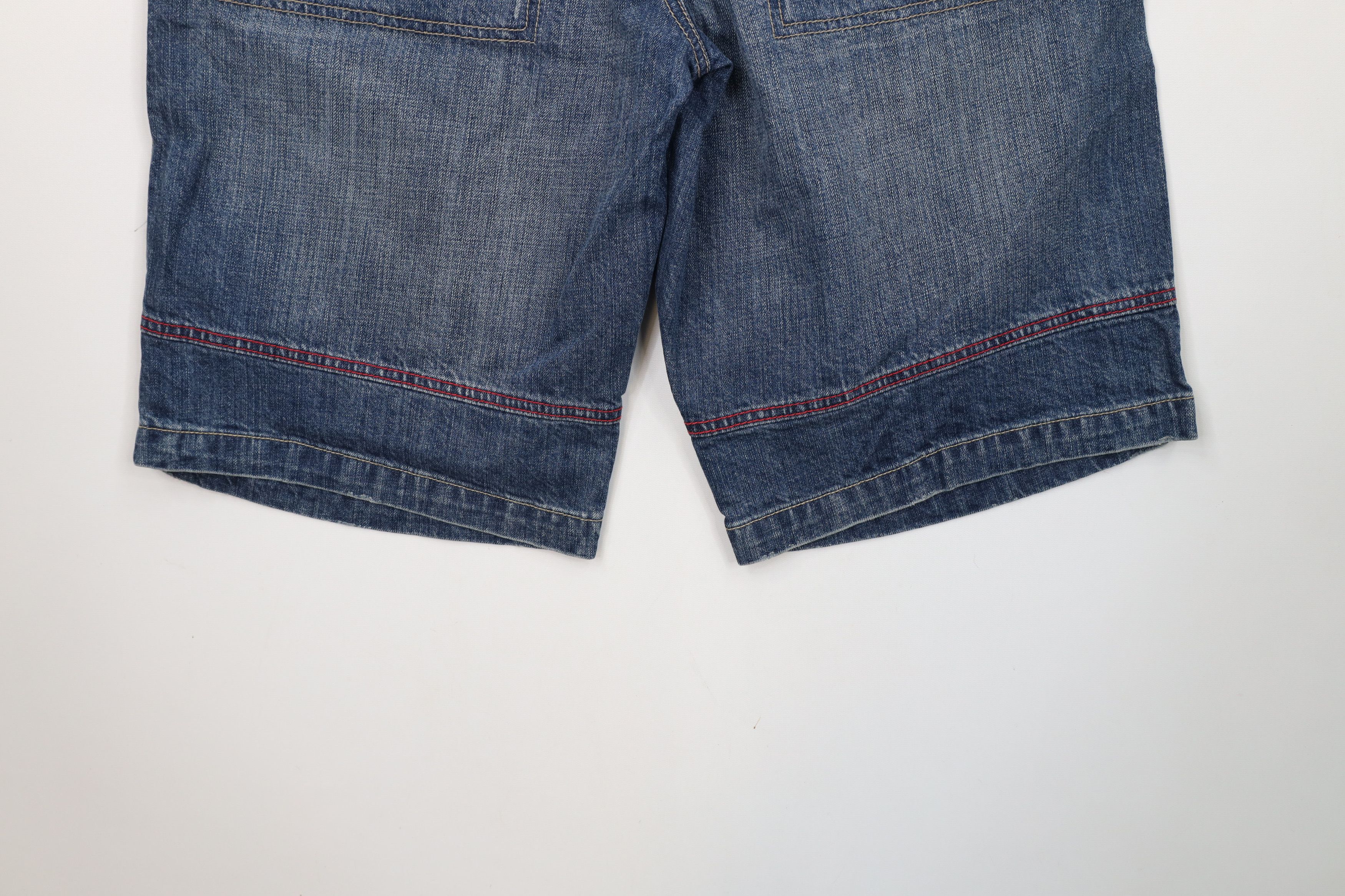Marithe + Francois Girbaud × Vintage Deadstock Vintage 90s Marithe Francois Girbaud Jean Shorts Size US 32 / EU 48 - 13 Thumbnail