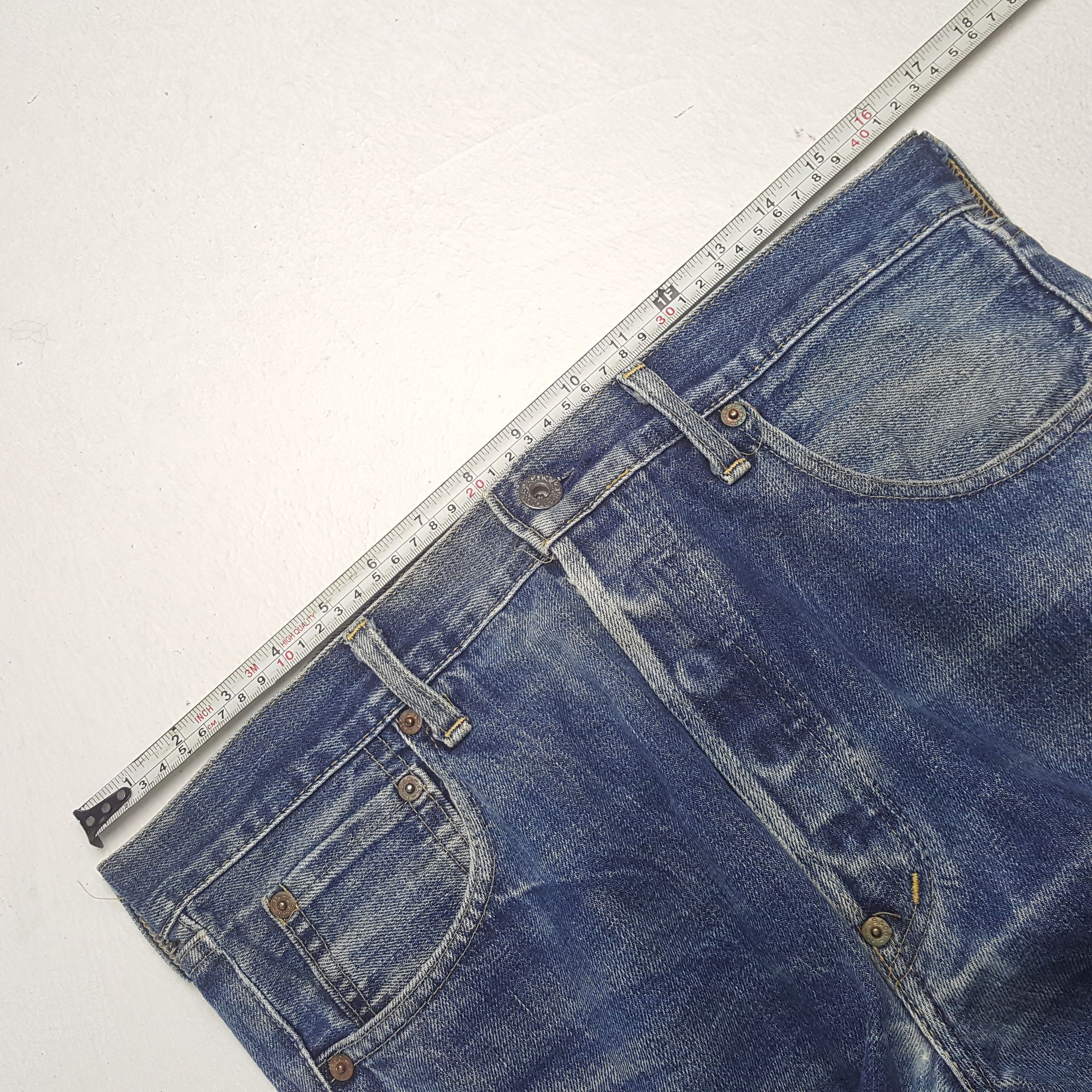 Levi's × Vintage Levi's Streetwear Style Selvedge Distressed Jeans Size US 32 / EU 48 - 12 Thumbnail