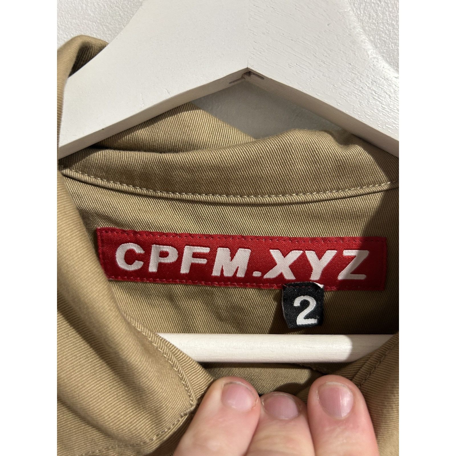Cactus Plant Flea Market CPFM X HUMAN MADE KNOWLEDGE ZIP UP JACKET SIZE 2 PREOWNED Size US M / EU 48-50 / 2 - 6 Thumbnail