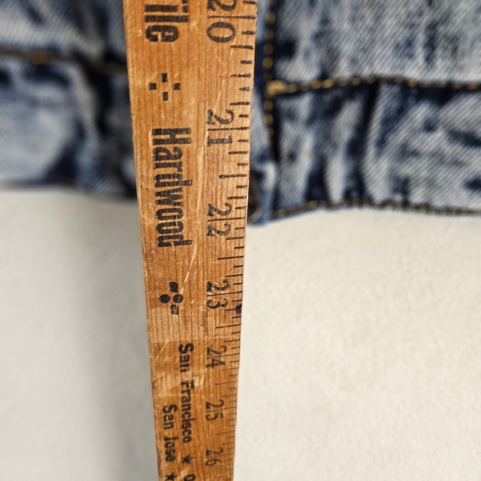 MNML MNML UNISEX SMALL COLLARD WORK DENIM JACKET NWT DISTRESSED Size US S / EU 44-46 / 1 - 3 Thumbnail