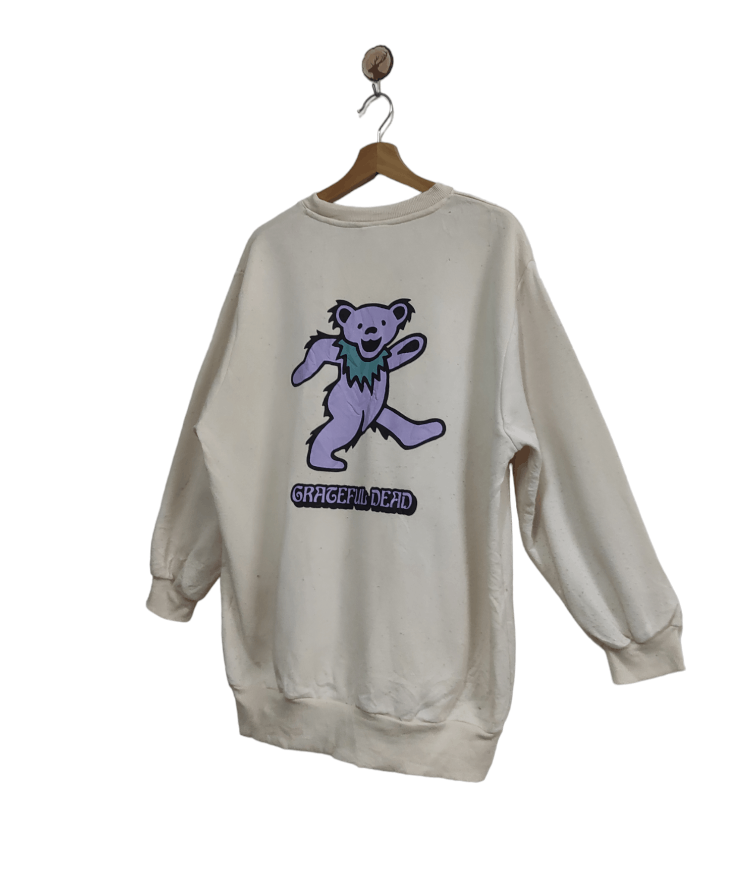 Band Tees × Grateful Dead Grateful Dead Dancing Bear Sweatshirt Size US L / EU 52-54 / 3 - 2 Thumbnail