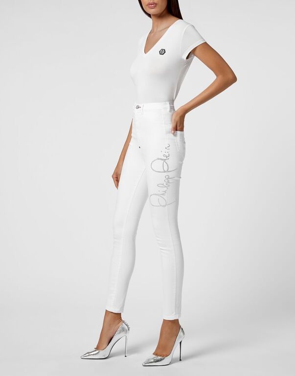 Philipp Plein Philipp Plein Women’s Jeans Size 26" / US 2 / IT 38 - 15 Thumbnail