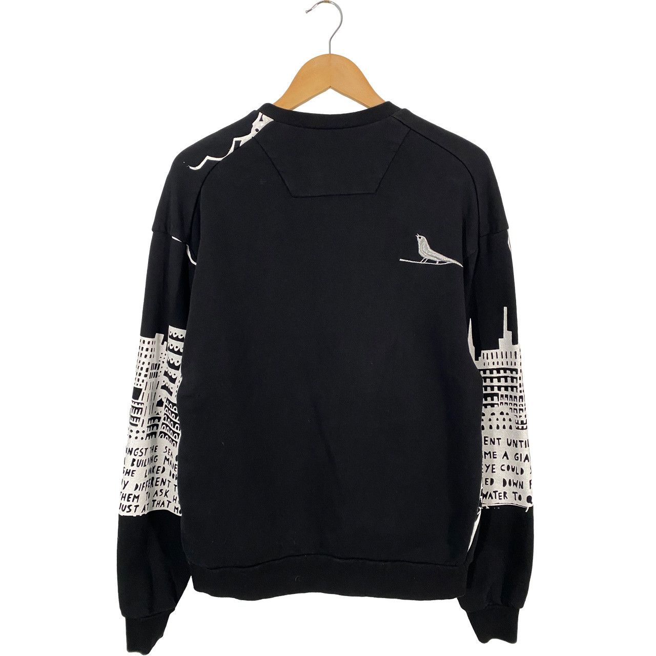 Juun.J Rob Ryan by Juun.J Oversized Poem Crewneck Black Size US S / EU 44-46 / 1 - 2 Thumbnail