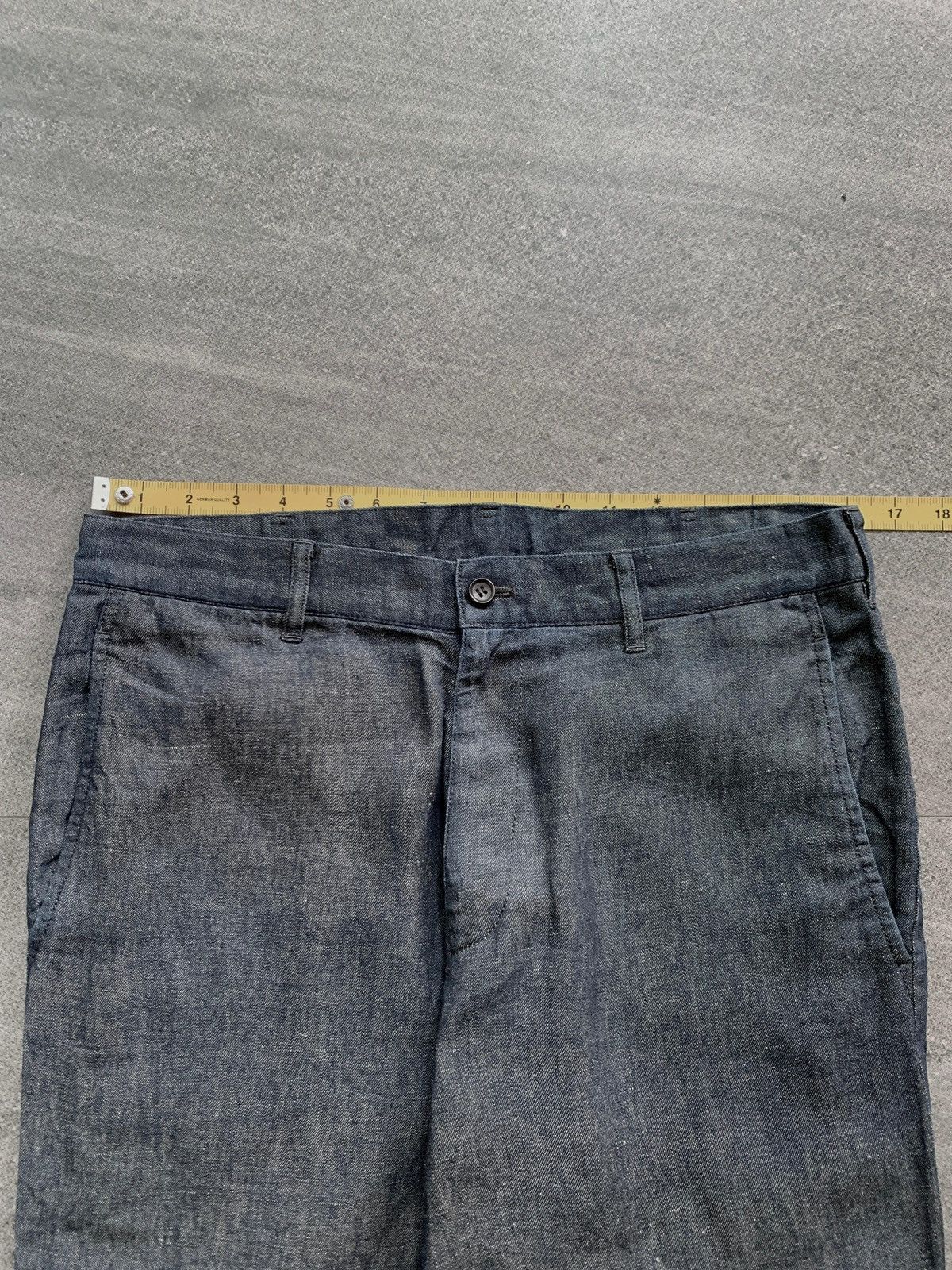 Comme des Garcons Homme FREE TAX! Linen Blend Trousers Size US 31 - 9 Thumbnail