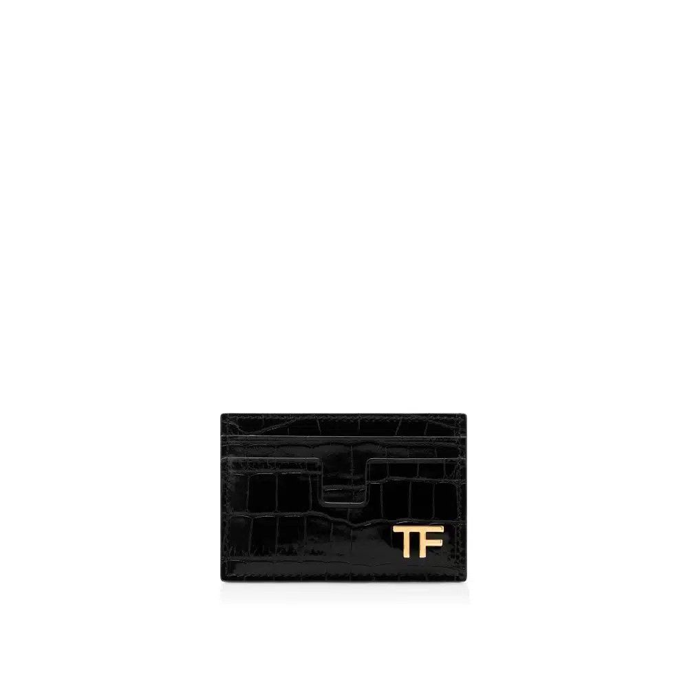 Tom Ford o1loc1c0326 S0466 Size: OS / Card Holder in Black Size ONE SIZE - 1 Thumbnail