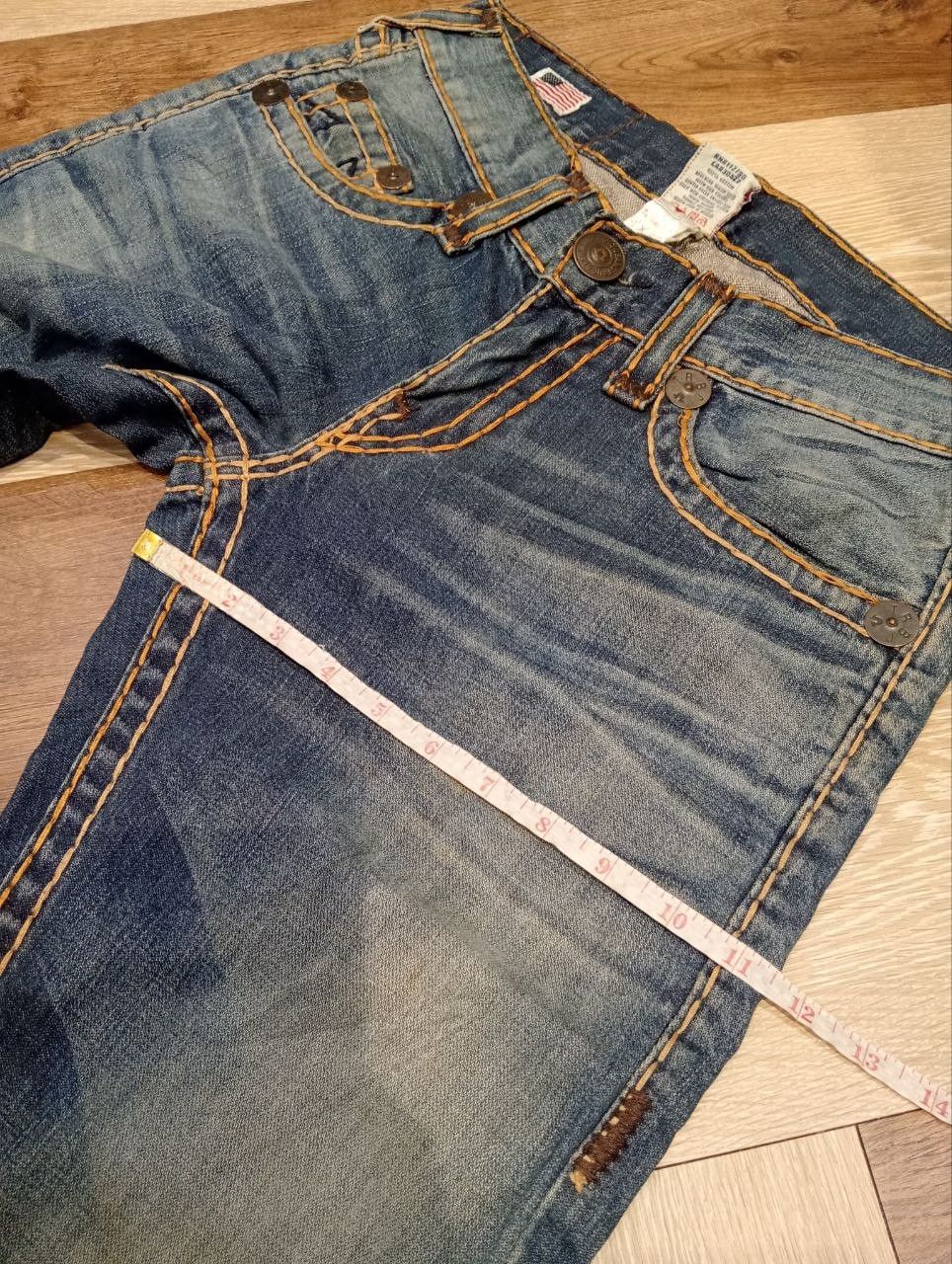 True Religion VINTAGE TRUE RELIGION WASHED BLUE DENIM PANTS Size US 29 - 24 Thumbnail