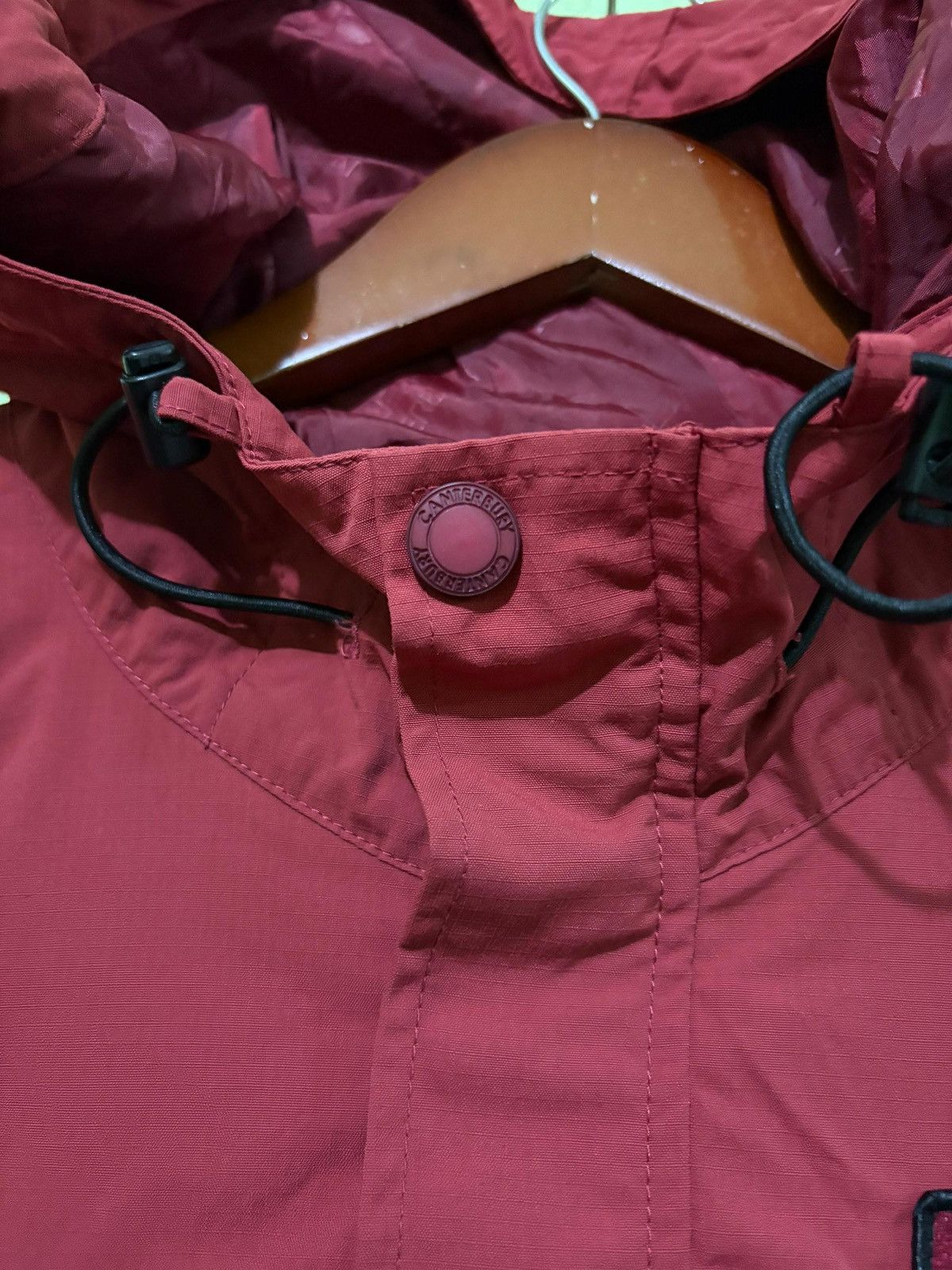 Vintage Canterburry Anorak Jacket With Hoodie Design