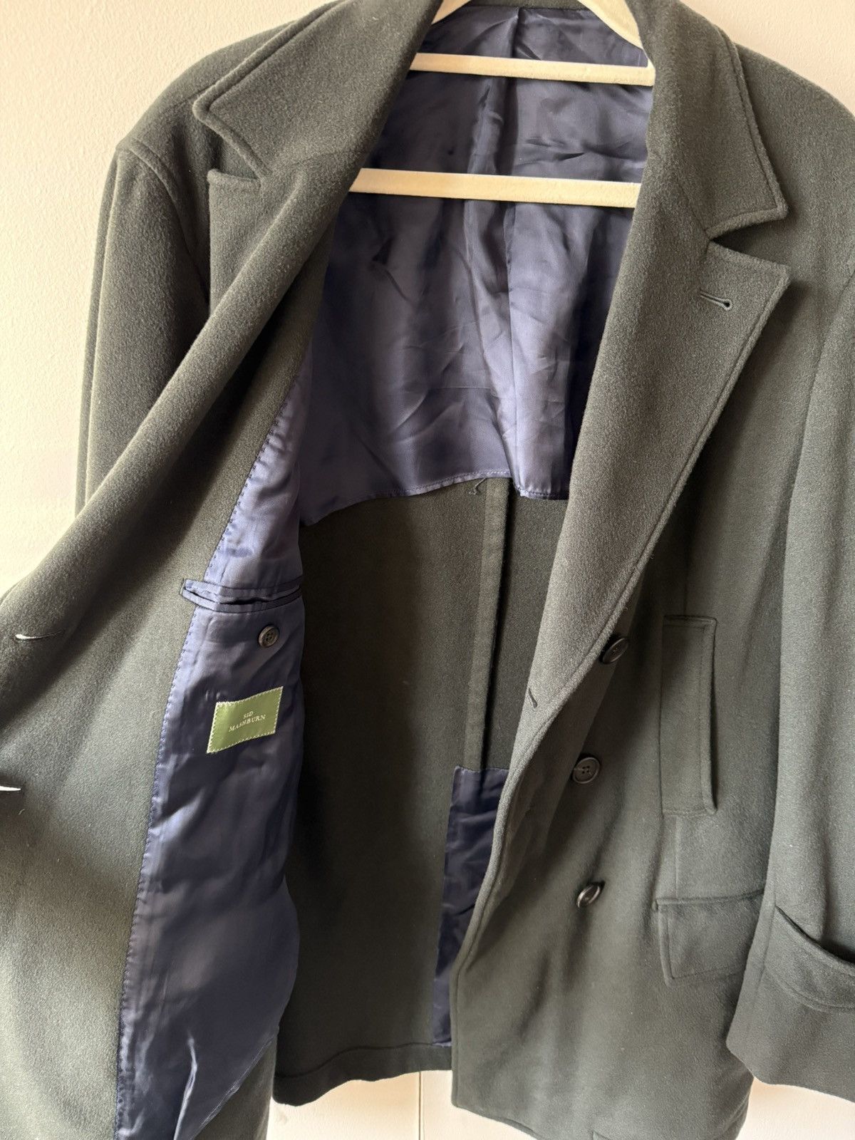 Sid Mashburn Sid Mashburn Peacoat Pine Wool/Cashmere Sz 50R $1950 Worn 2x Size US M / EU 48-50 / 2 - 2 Thumbnail