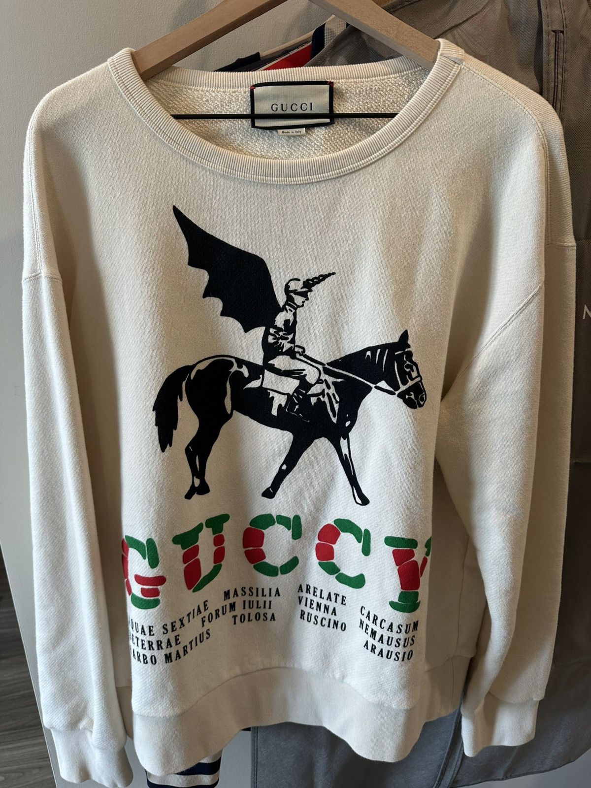 Gucci Gucci “GUCCY” sweatshirt Size US L / EU 52-54 / 3 - 1 Thumbnail