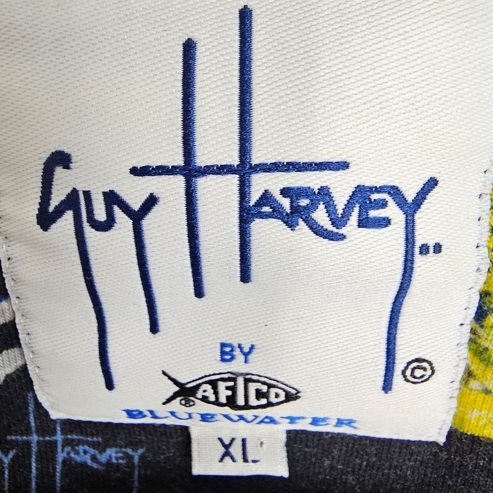 Guy Harvey Guy Harvey AFTCO Mens Fish Print Polo Shirt Size XL Gorpcore Size US XL / EU 56 / 4 - 6 Thumbnail