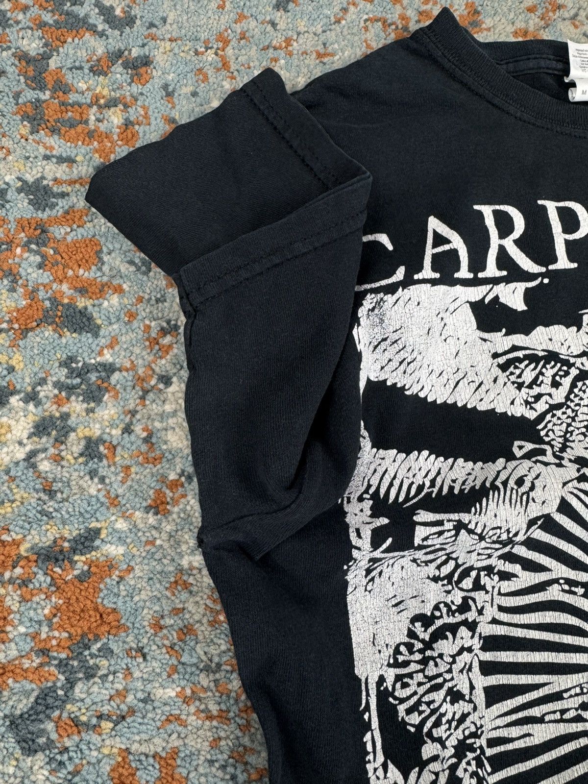 Band Tees × Vintage Rare Vintage 00s Carpathian wanderlust hardcore band tee Size US M / EU 48-50 / 2 - 8 Thumbnail