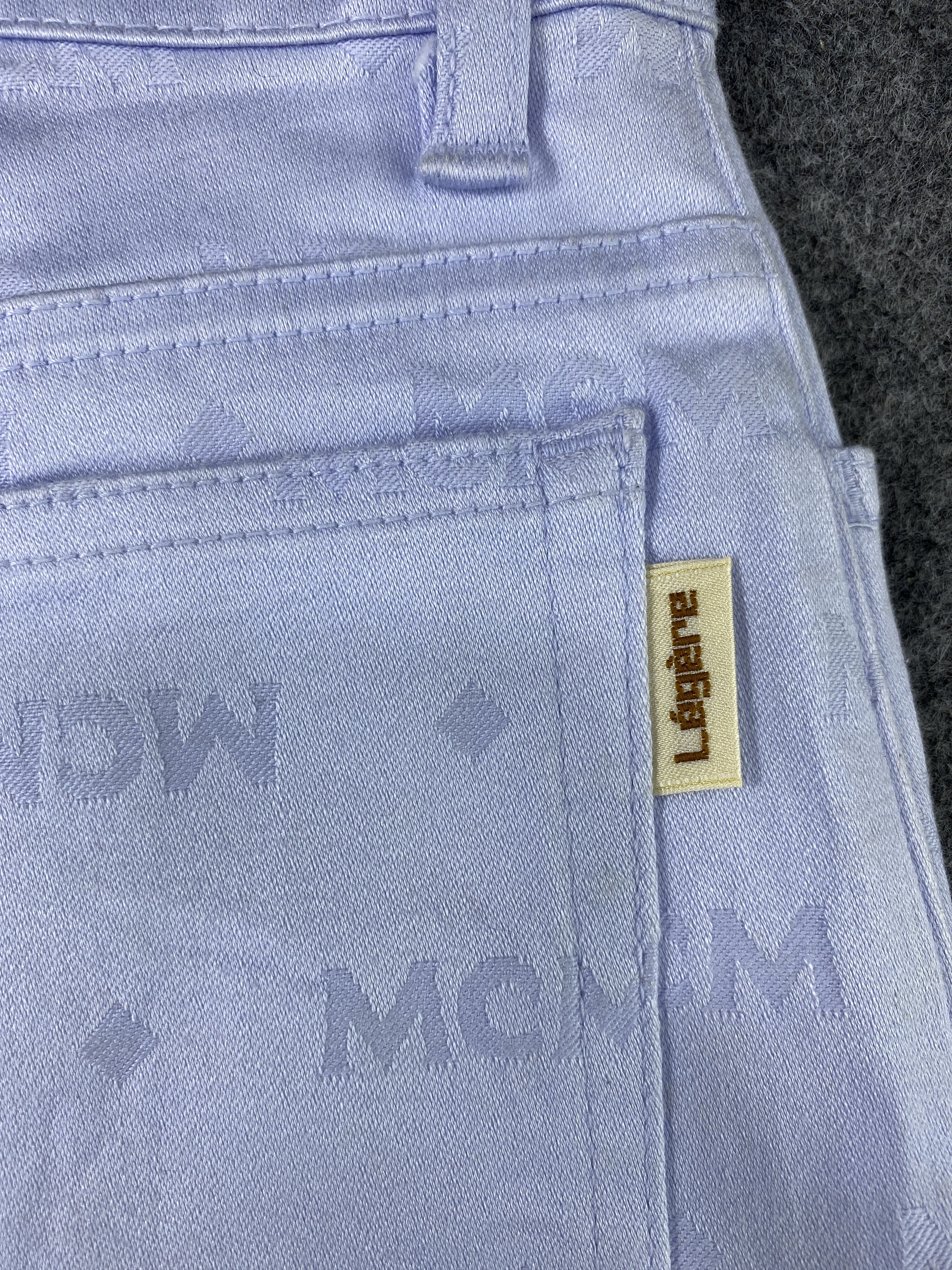 MCM Vintage MCM Monogram Jeans - J1094 Size 25" / US 0 / IT 36 - 11 Thumbnail
