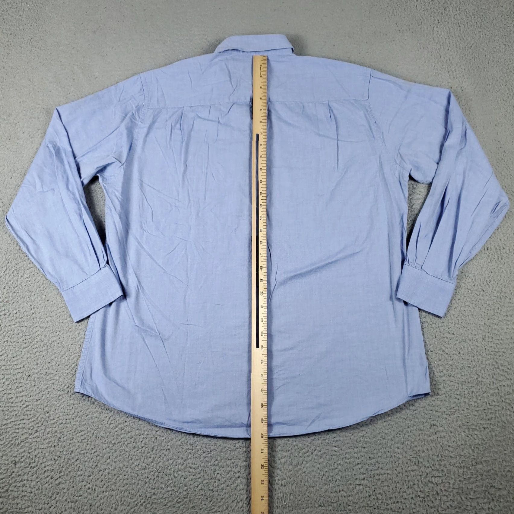 Nautica Nautica Shirt Mens L Blue Button-Up Long Sleeve Casual Cotton Classic 90s Preppy Mens Size US L / EU 52-54 / 3 - 3 Thumbnail