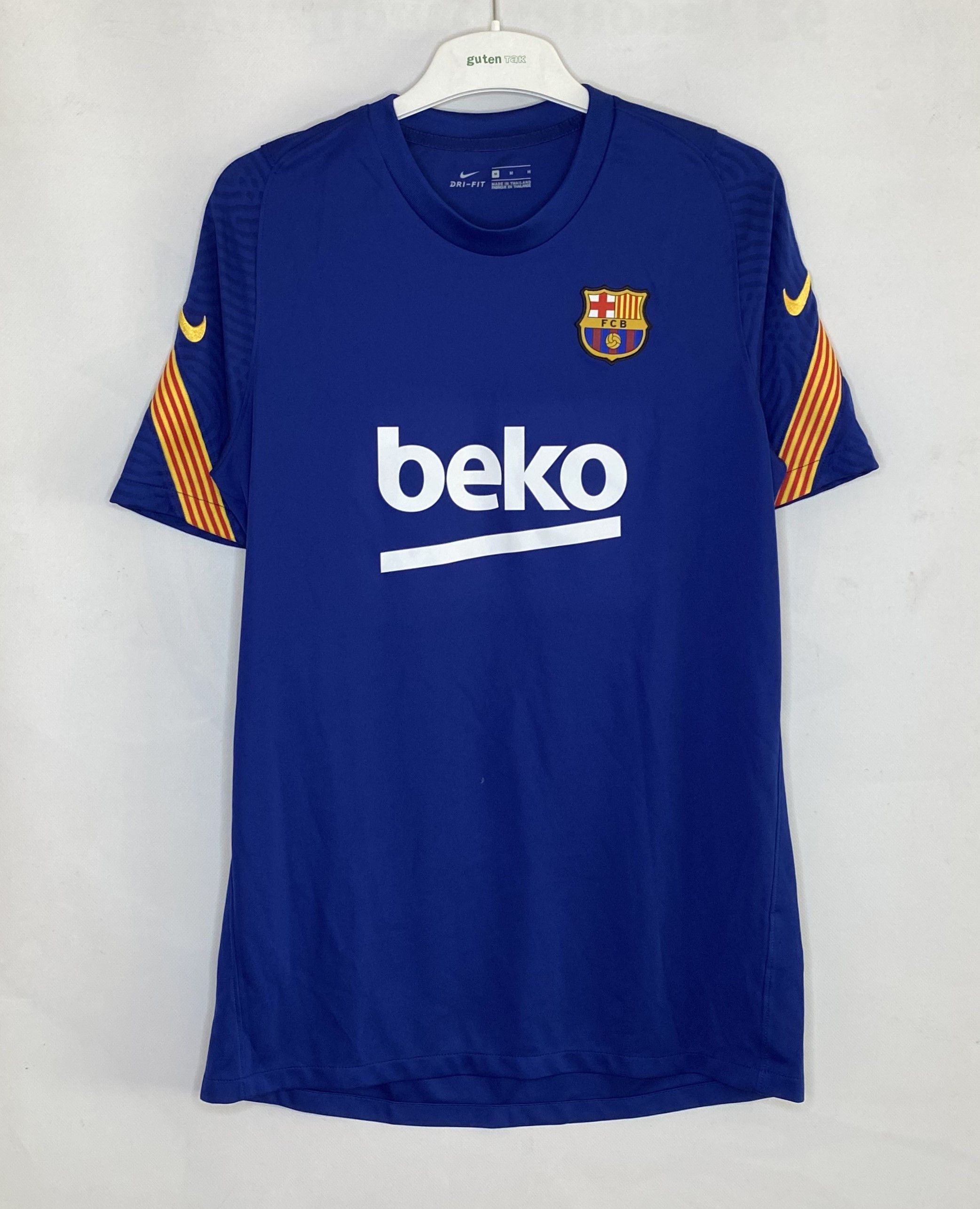 Nike BARCELONA 2021 TRAINING SHIRT FOOTBALL SHIRT SOCCER JERSEY Size US M / EU 48-50 / 2 - 1 Thumbnail