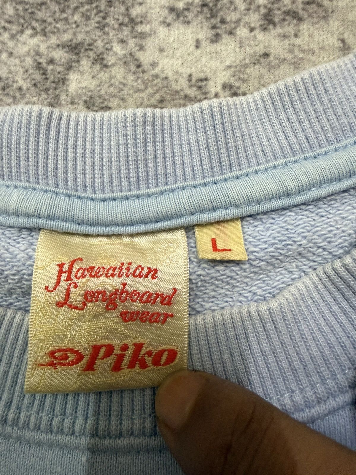 Vintage Vintage Piko Hawaiian Longboard Backhit Spellout Sweatshirt Size M / US 6-8 / IT 42-44 - 6 Thumbnail