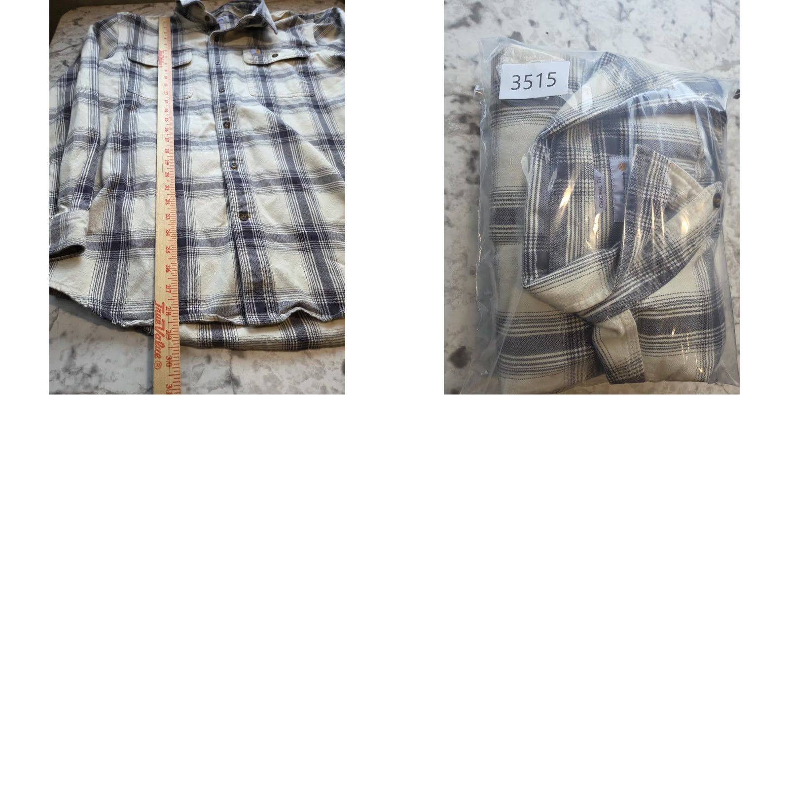 Carhartt Carhartt Button-Up Shirt Plaid Flannel Multicolor Heavyweight L Regular Men’s Long Sleeve Size US L / EU 52-54 / 3 - 8 Thumbnail