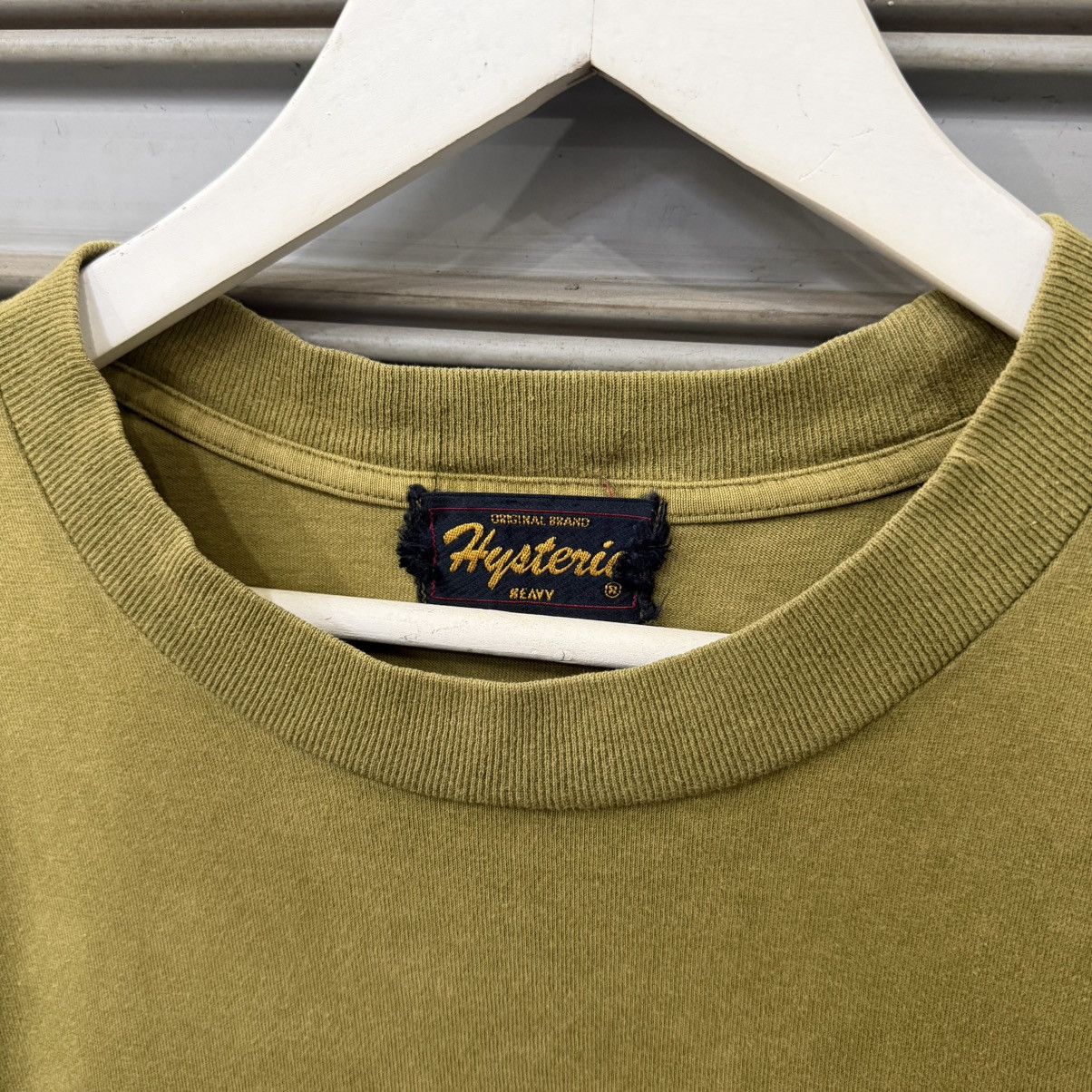Hysteric Glamour Vintage Hysteric “fkup!” Tee – Olive Green Size US L / EU 52-54 / 3 - 3 Thumbnail
