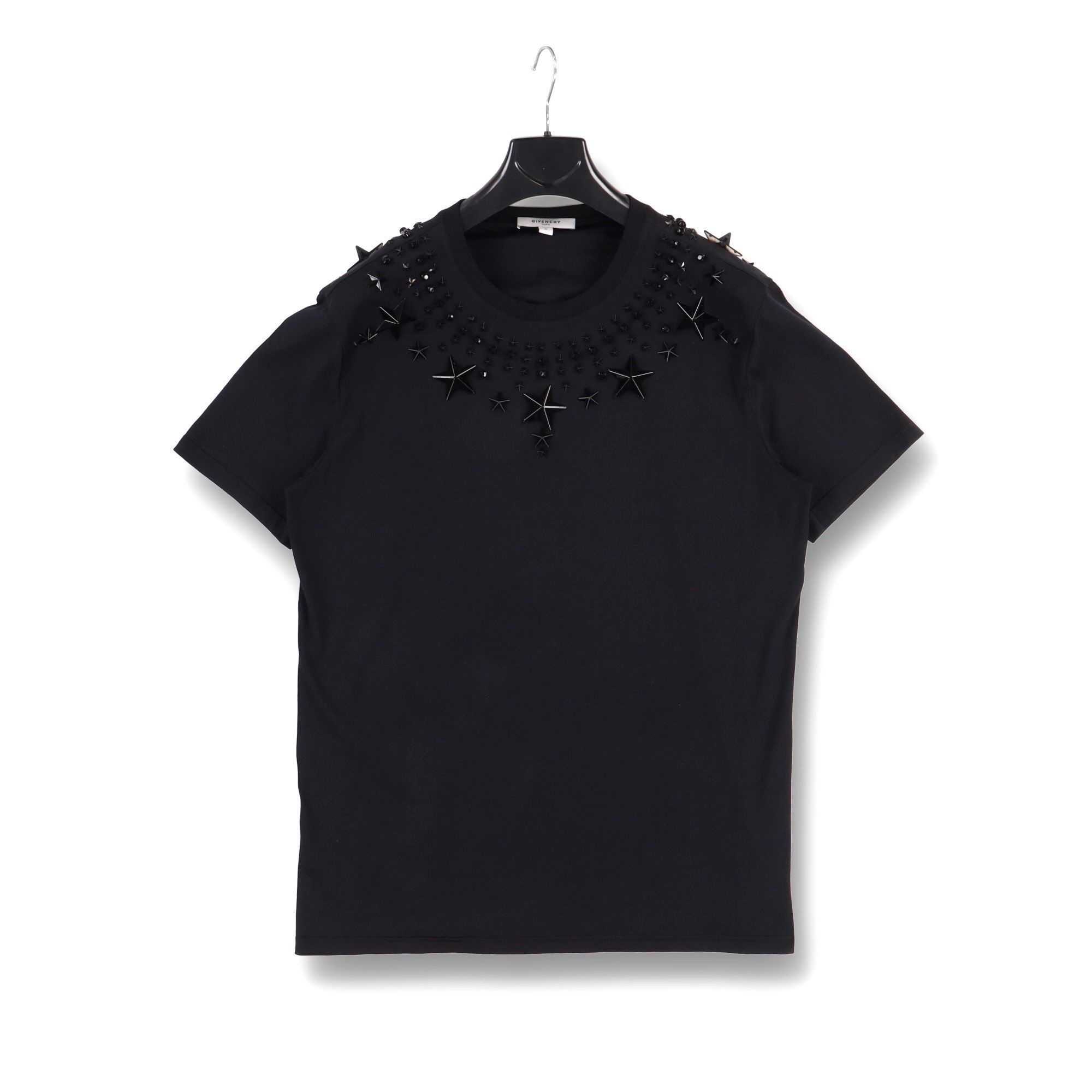 Givenchy Black Swarovski Beads and Stars Oversized T-Shirt Size S / US 4 / IT 40 - 1 Thumbnail