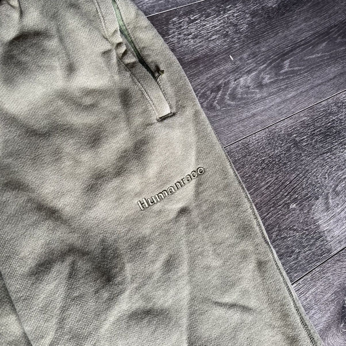 Humanrace Adidas x Humanrace Pharrell Williams Olive Khaki Sweatpants Size US 32 / EU 48 - 6 Thumbnail