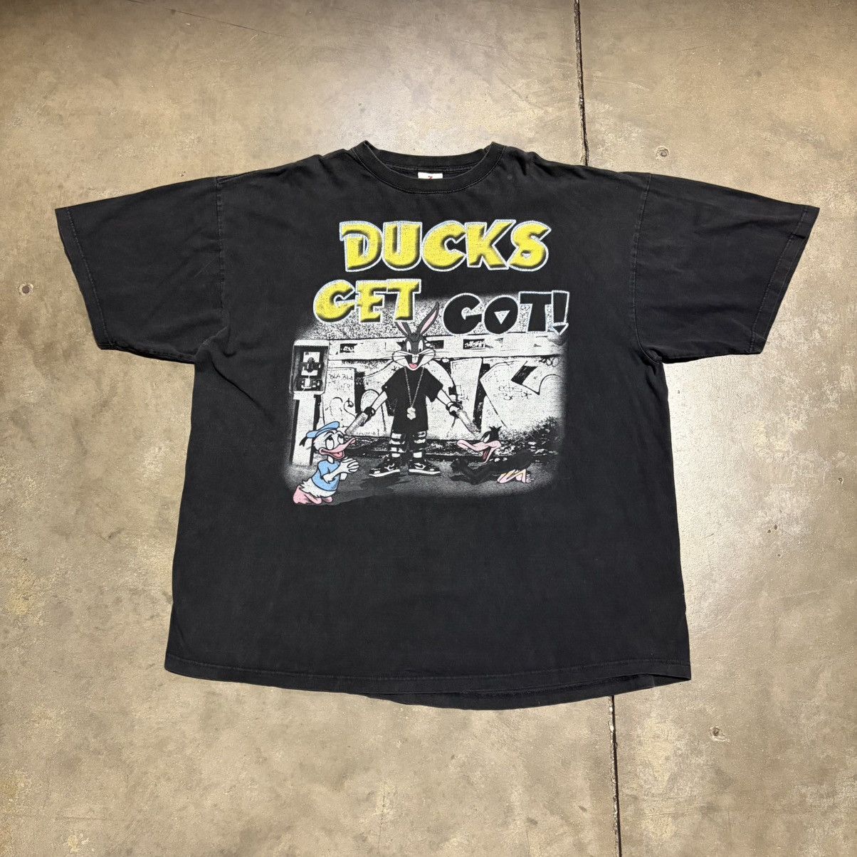 Vintage Vintage Bugs Bunny Looney Tunes Parody T shirt Duck Get Got Size US XXL / EU 58 / 5 - 1 Thumbnail