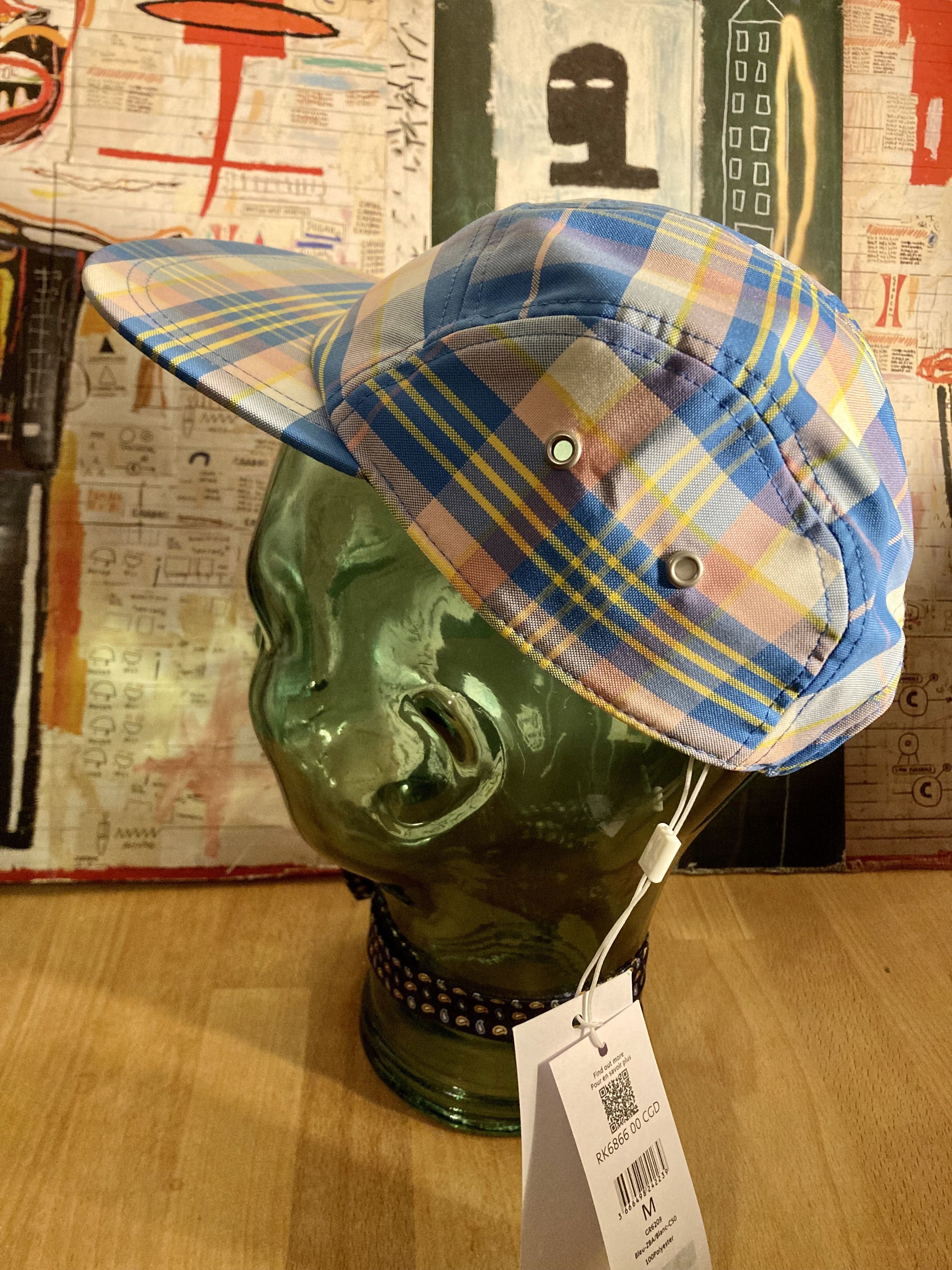 Lacoste cap girolle panel pink blue Large new Size ONE SIZE - 3 Thumbnail