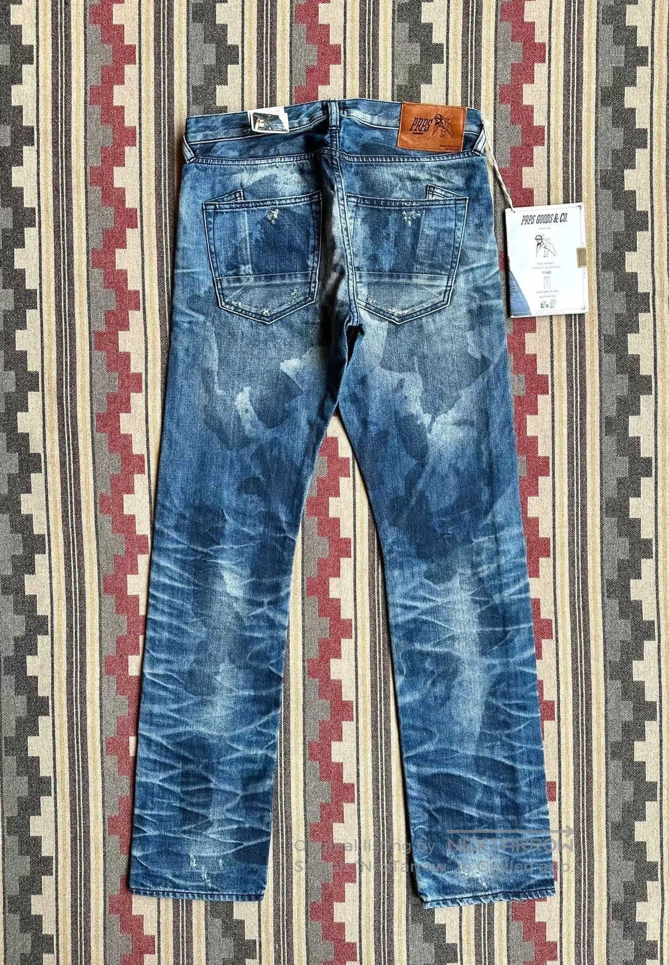 Prps PRPS GOODS&CO Vintage Distressed Jeans. Size US 30 / EU 46 - 2 Thumbnail