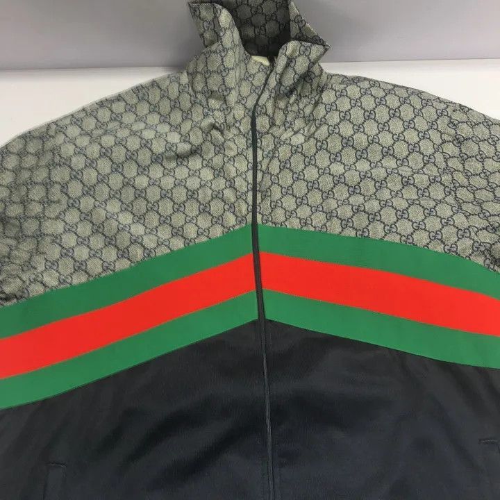 Gucci Gucci GUCCI Vintage Logo Zip-Up Jacket -2506 Size US M / EU 48-50 / 2 - 8 Thumbnail