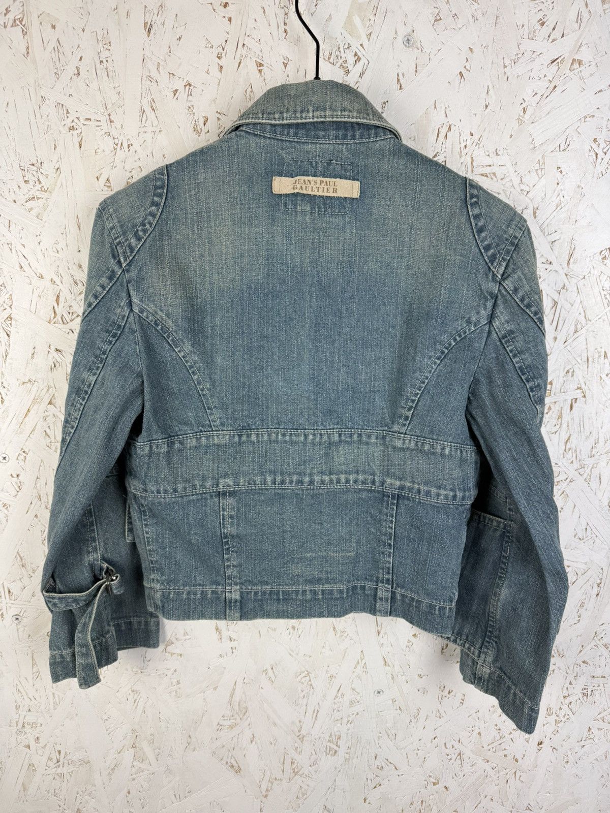 Jean Paul Gaultier Vintage Jean Paul Gaultier Jean’s Short Denim Jacket Blue 38 Size XS / US 0-2 / IT 36-38 - 8 Thumbnail