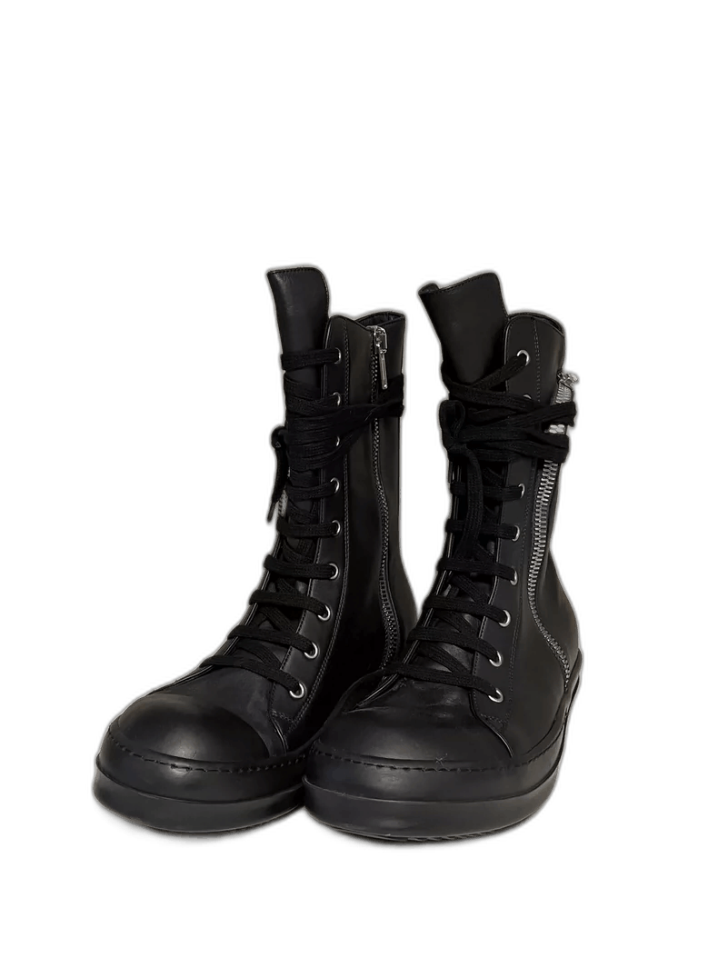 Rick Owens rick owens high top pocket boots Size US 5 / EU 37 - 1 Thumbnail