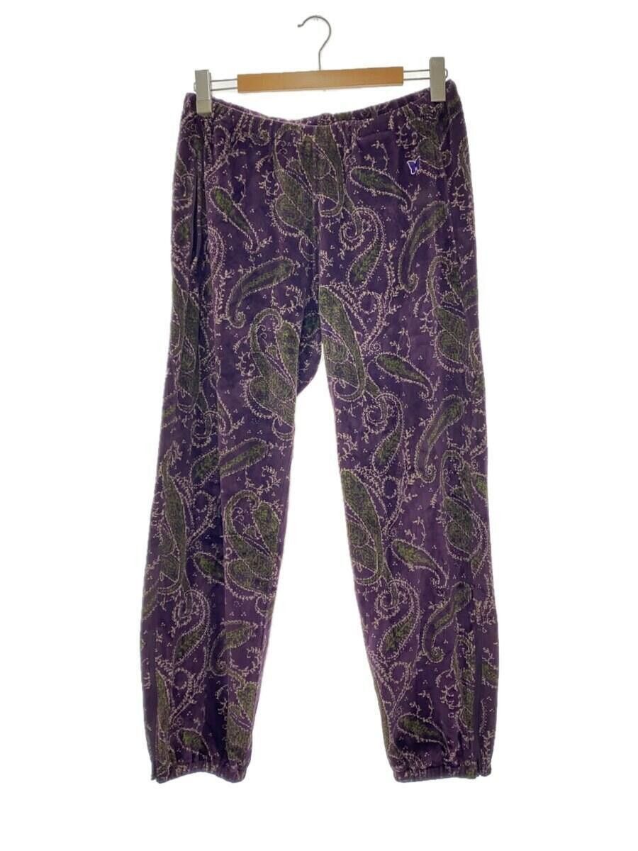 Needles Needles Polyester Track Pants Purple Size US 34 / EU 50 - 1 Thumbnail