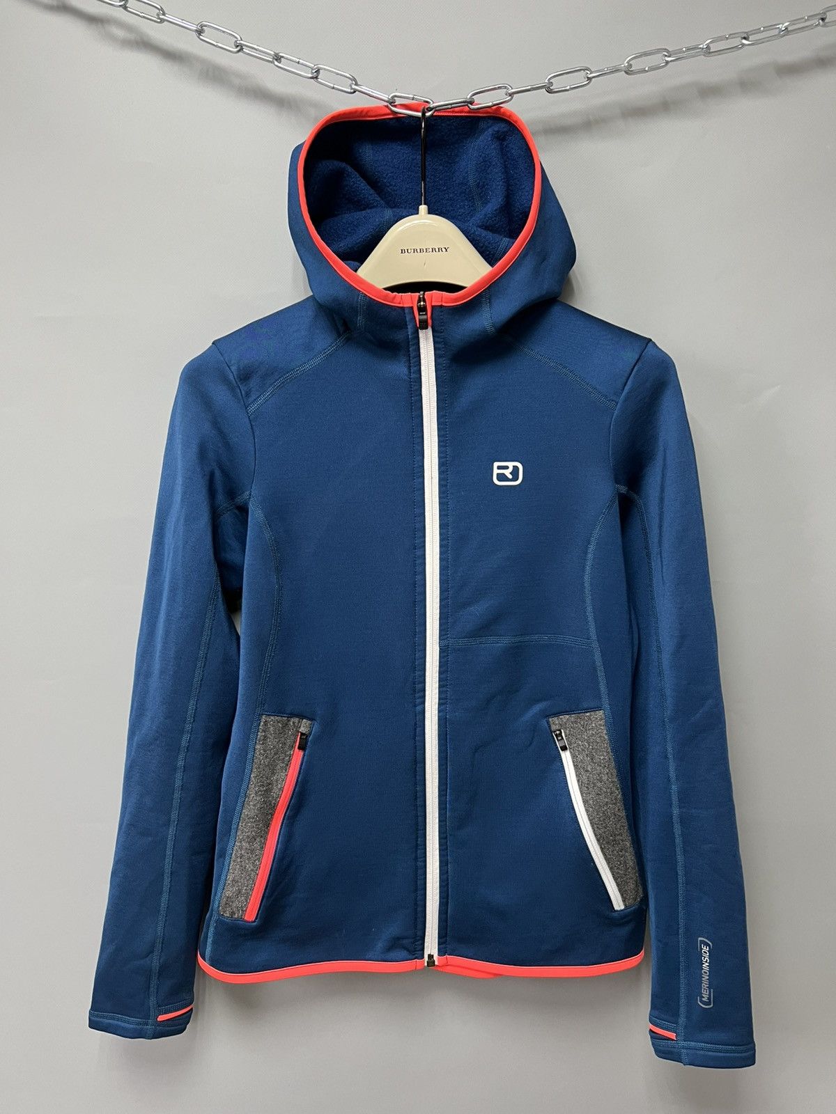 ORTOVOX Ortovox Women's Full Zip Hoodie Merino Wool Jacket size S Size S / US 4 / IT 40 - 1 Thumbnail