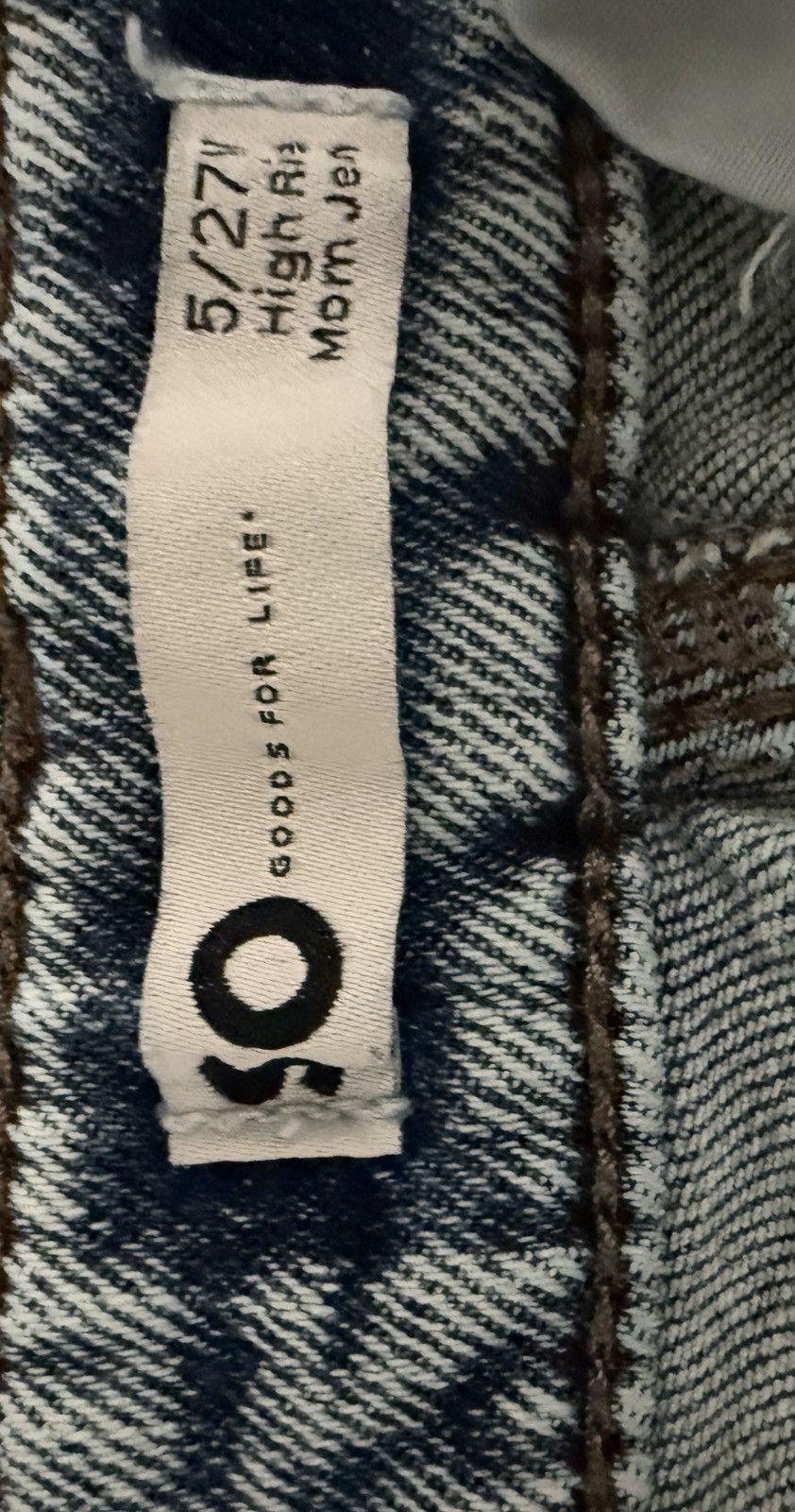 Other SO jeans straight leg button fly size 5/27 Size 27" / US 4 / IT 40 - 2 Thumbnail