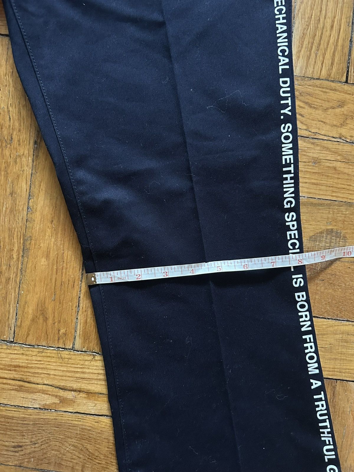 Junya Watanabe × Levi's Junya Watanabe SS02 Poem Bootcut Flare Pants Archive CDG Size US 32 / EU 48 - 9 Thumbnail