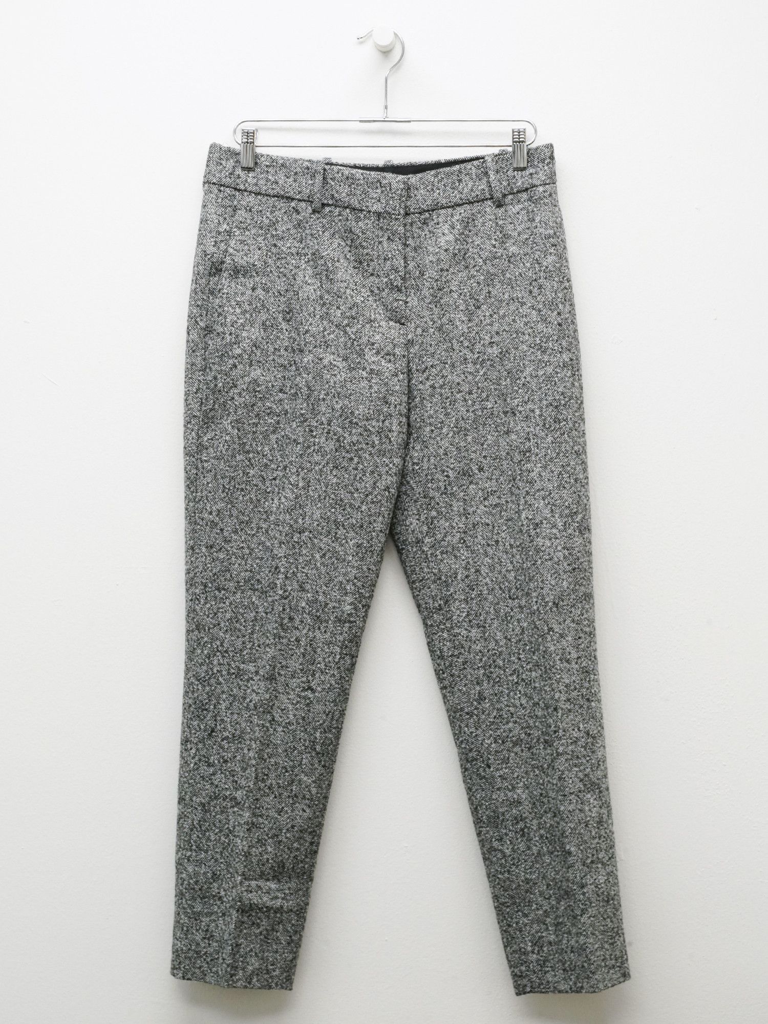 Ermanno Scervino ERMANNO SCERVINO Womens Herringbone Trousers Size 30" / US 8 / IT 44 - 1 Thumbnail