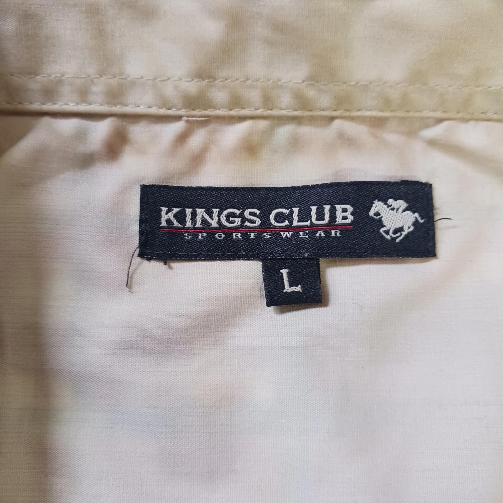Other Kings Club Sportswear Men's Red Plaid Short Sleeve Shirt L Size US L / EU 52-54 / 3 - 3 Thumbnail