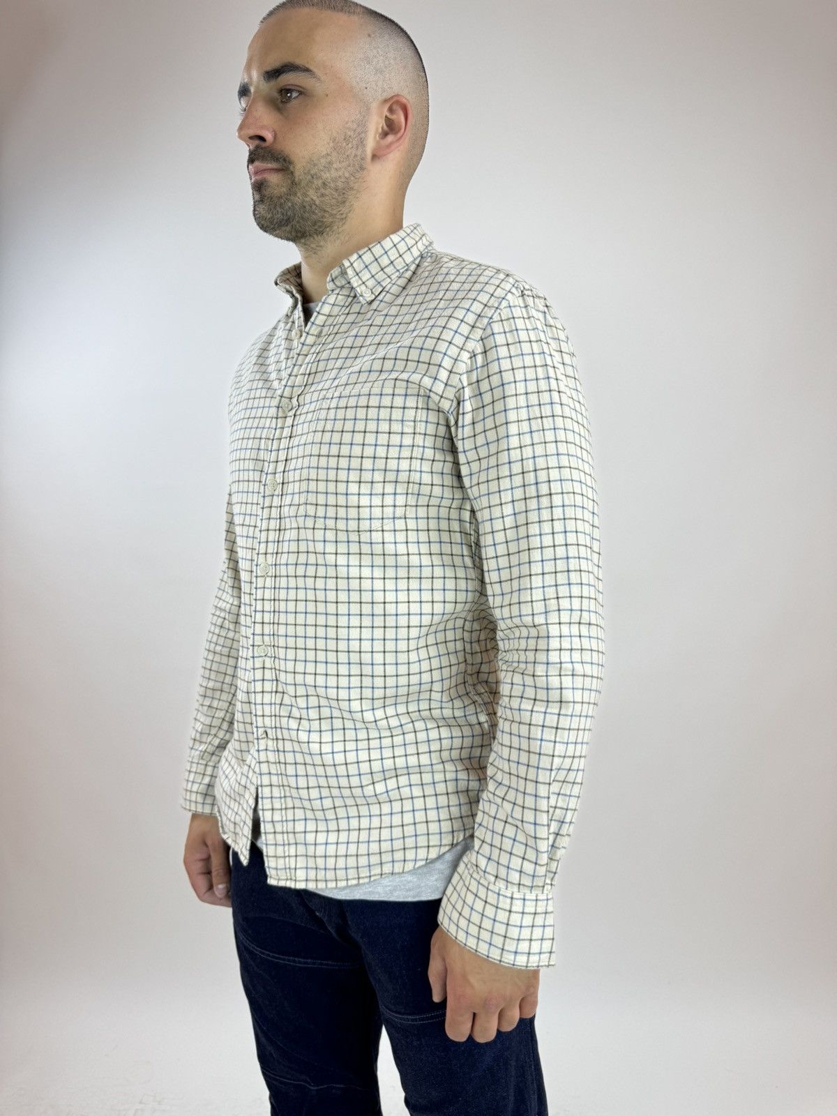 Japanese Brand × Uniqlo Uniqlo Shirt plaid Flannel Button Up Long Sleeve size Small Size US S / EU 44-46 / 1 - 4 Thumbnail