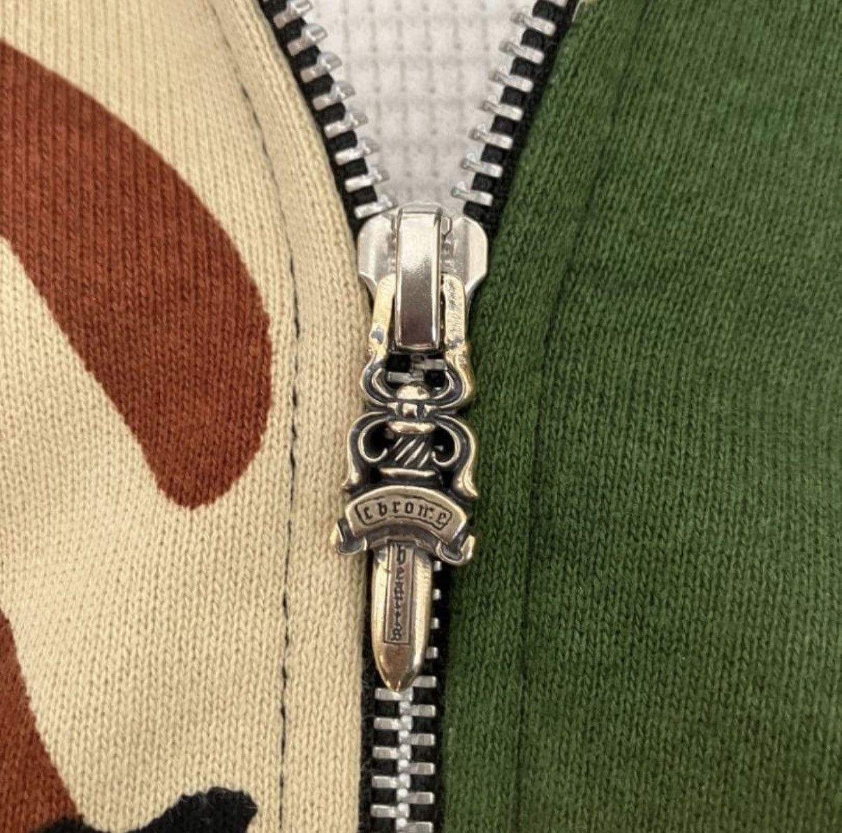 Chrome Hearts Chrome Hearts Matty Boy camo Chomper Zip Hoodie Size US L / EU 52-54 / 3 - 4 Thumbnail