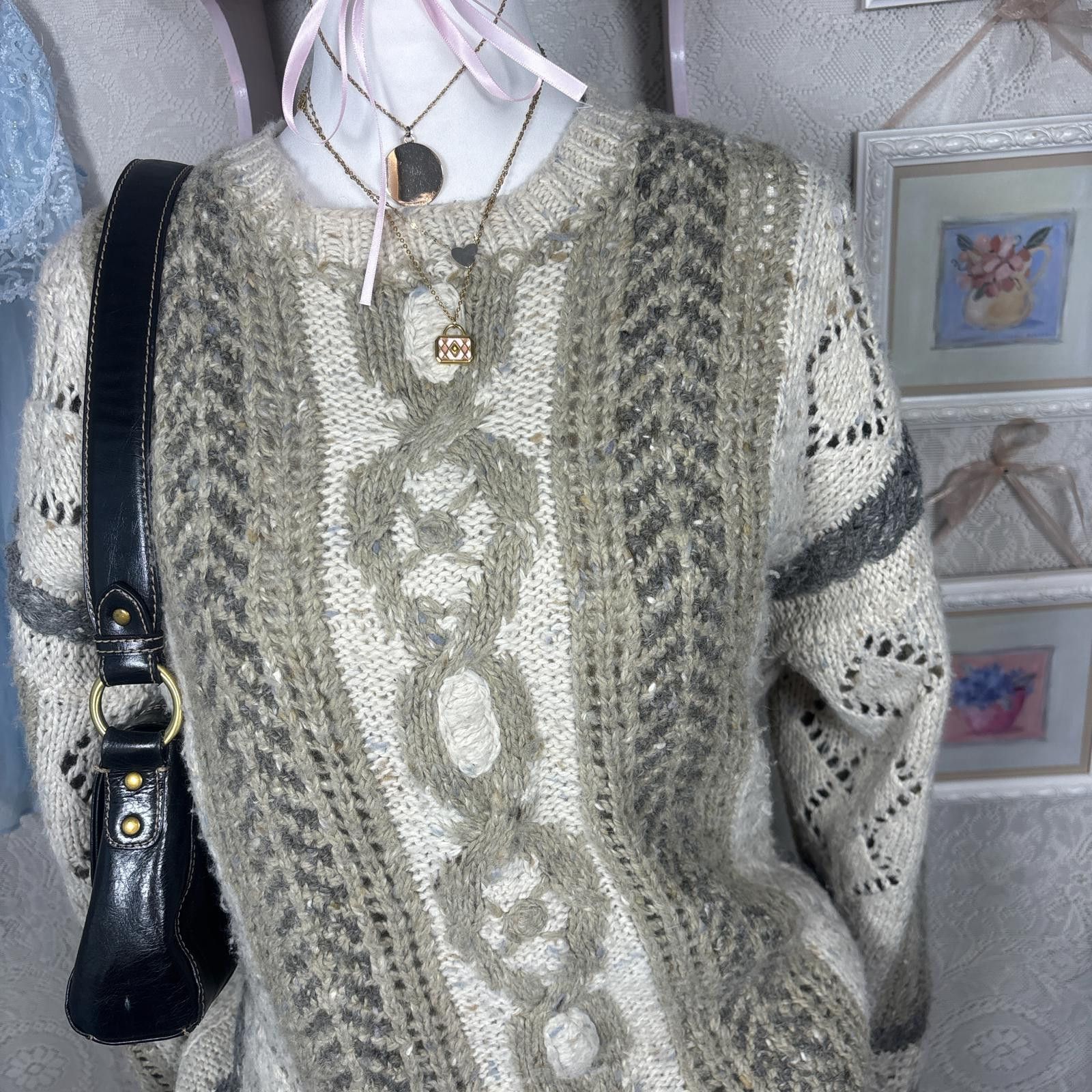 Epoch vintage cozy chunky thick sweater Size M / US 6-8 / IT 42-44 - 2 Thumbnail