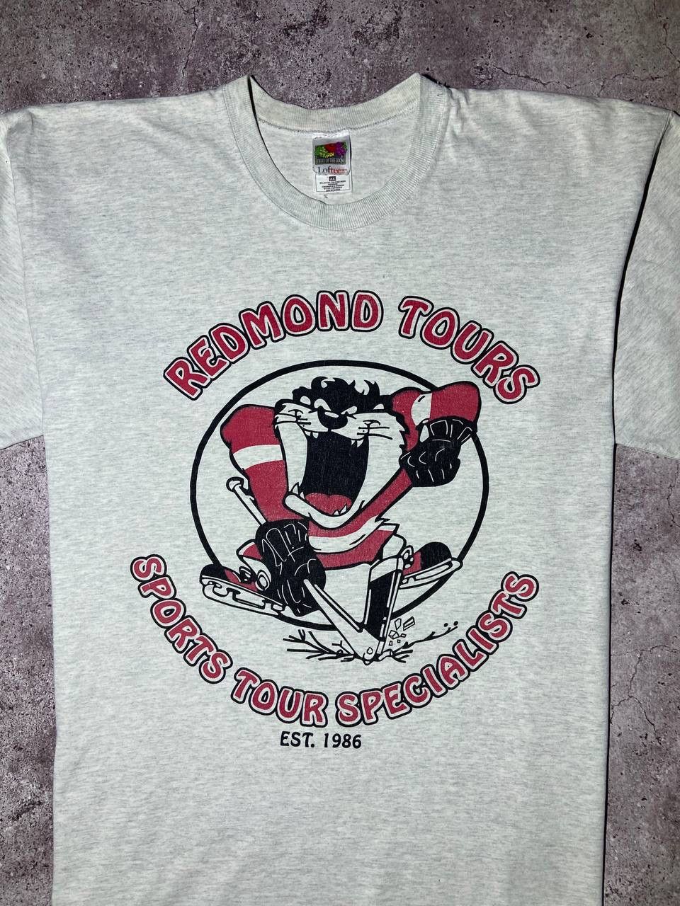 Cartoon Network × Vintage Vintage Redmond Tours 1986 Cartoon T-shirt 90s Movie Size US XL / EU 56 / 4 - 2 Thumbnail