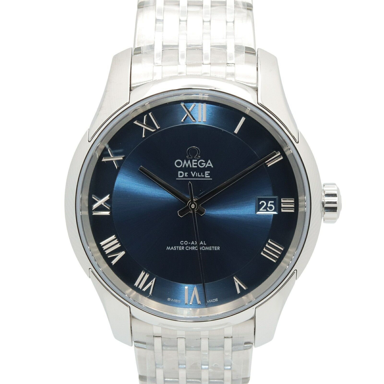 Omega Omega OMEGA De Ville Hour Vision Stainless Steel Metal Automatic 433.10.41.21.03.001 DUTY FREE for USA Size ONE SIZE - 1 Thumbnail
