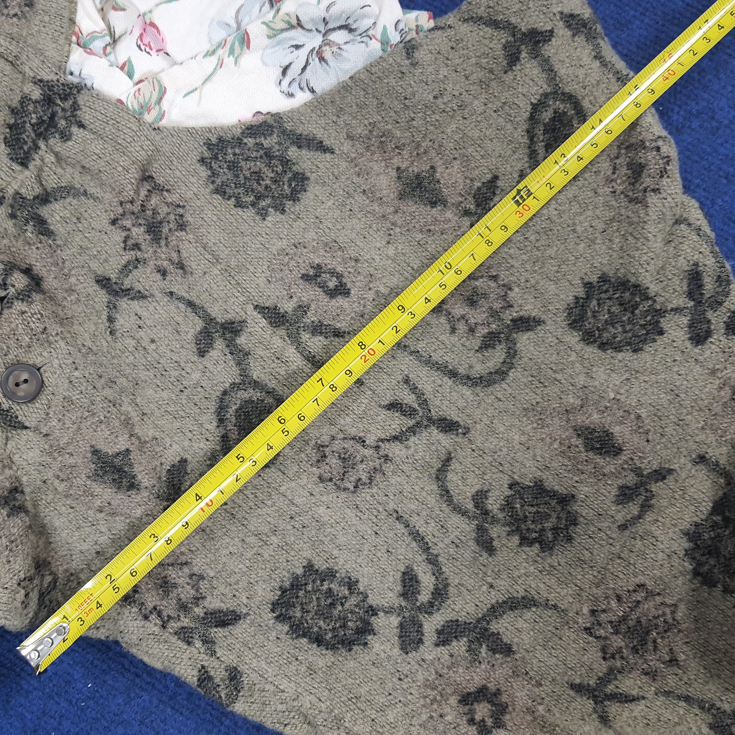 Japanese Brand × Vintage Vintage Pollin Flower Art Sweatpants Size 31" - 11 Thumbnail