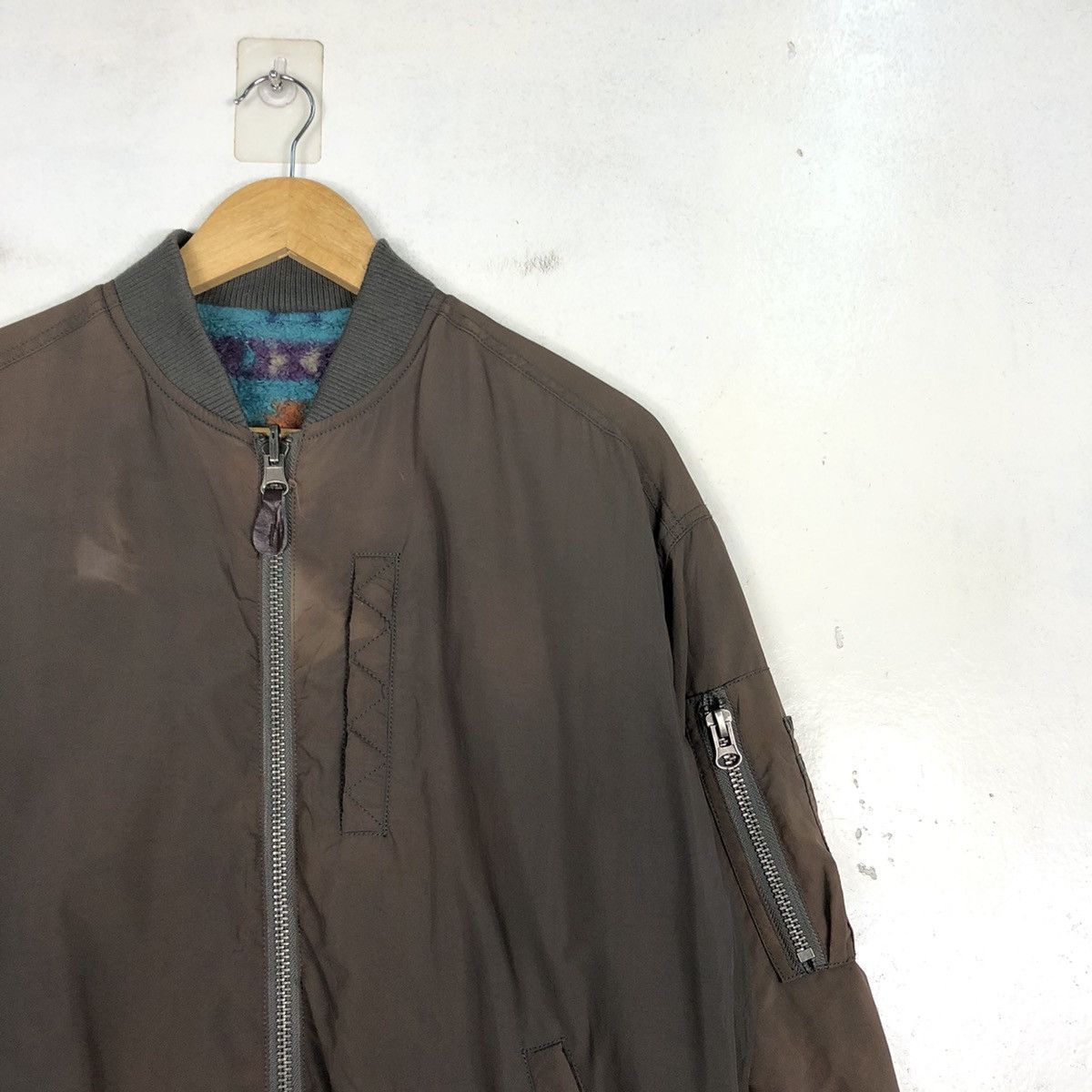 Native × Vintage Titicaca Native Riversible Navajo Bombers Jacket Size US M / EU 48-50 / 2 - 5 Thumbnail