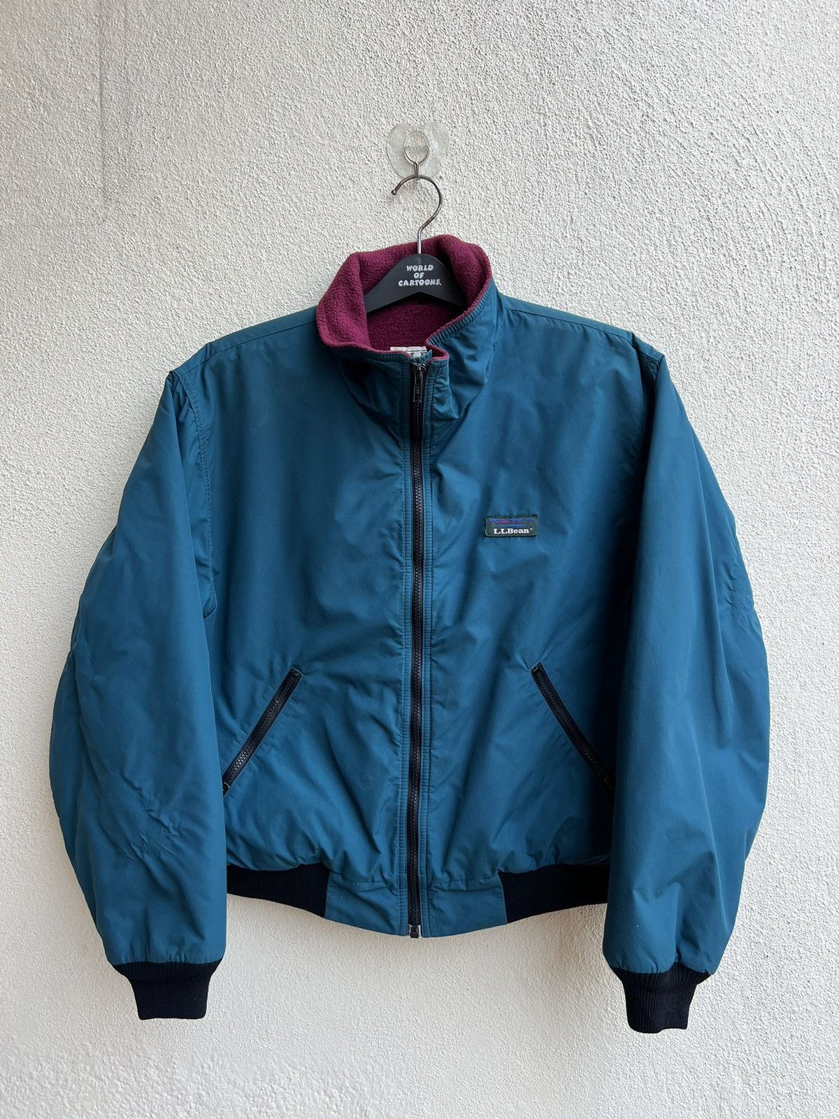L.L. Bean Vintage 80s L.L. Bean Warm-Up Jacket Size US L / EU 52-54 / 3 - 24 Thumbnail