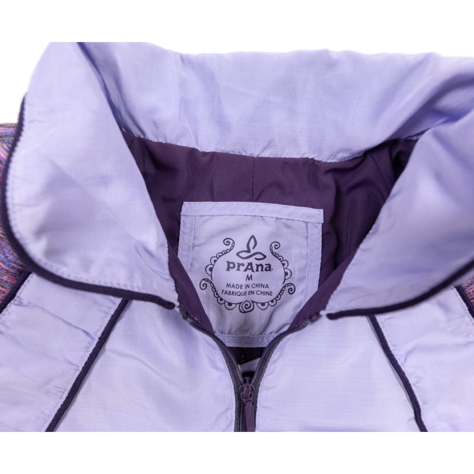 Prana prAna Jacket Womens Medium Purple Windbreaker Full Zip Ladies Outdoors Active Size M / US 6-8 / IT 42-44 - 6 Thumbnail