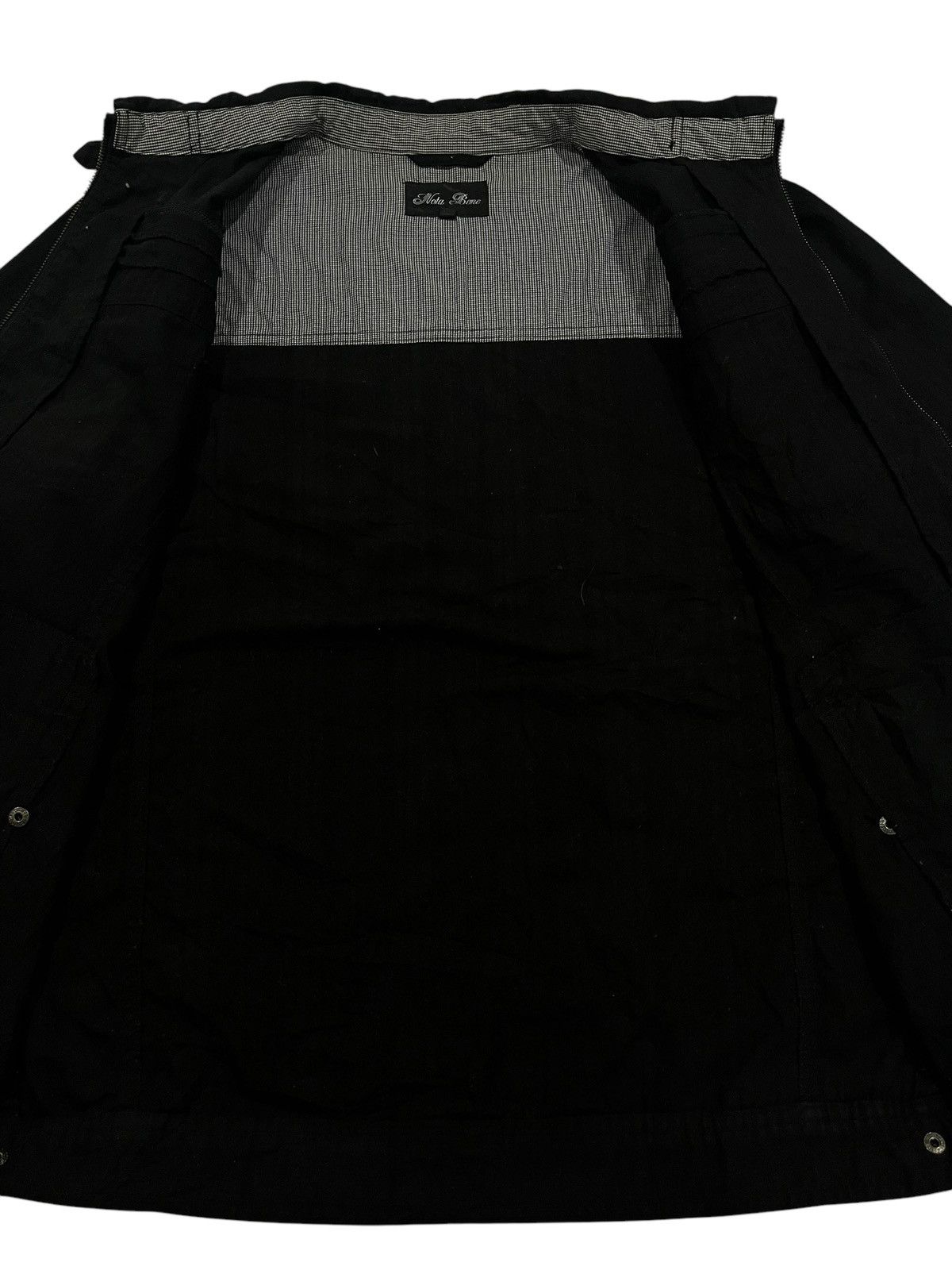 If Six Was Nine × Japanese Brand × Le Grande Bleu (L.G.B.) 🇯🇵 NOTA BENE GOTHIC PUNK STYLE ZIPPER JACKET Size US L / EU 52-54 / 3 - 8 Thumbnail