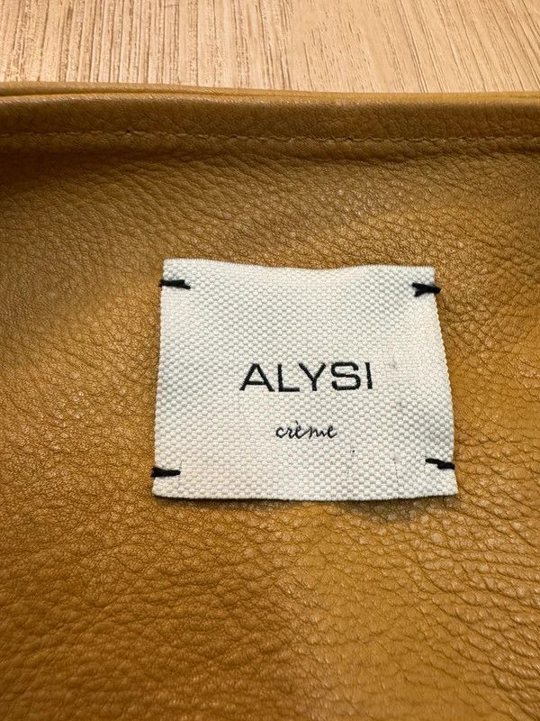 Other Alysi Cropped Boxy Leather Jacket Italy Pelle size M Size M / US 6-8 / IT 42-44 - 9 Thumbnail