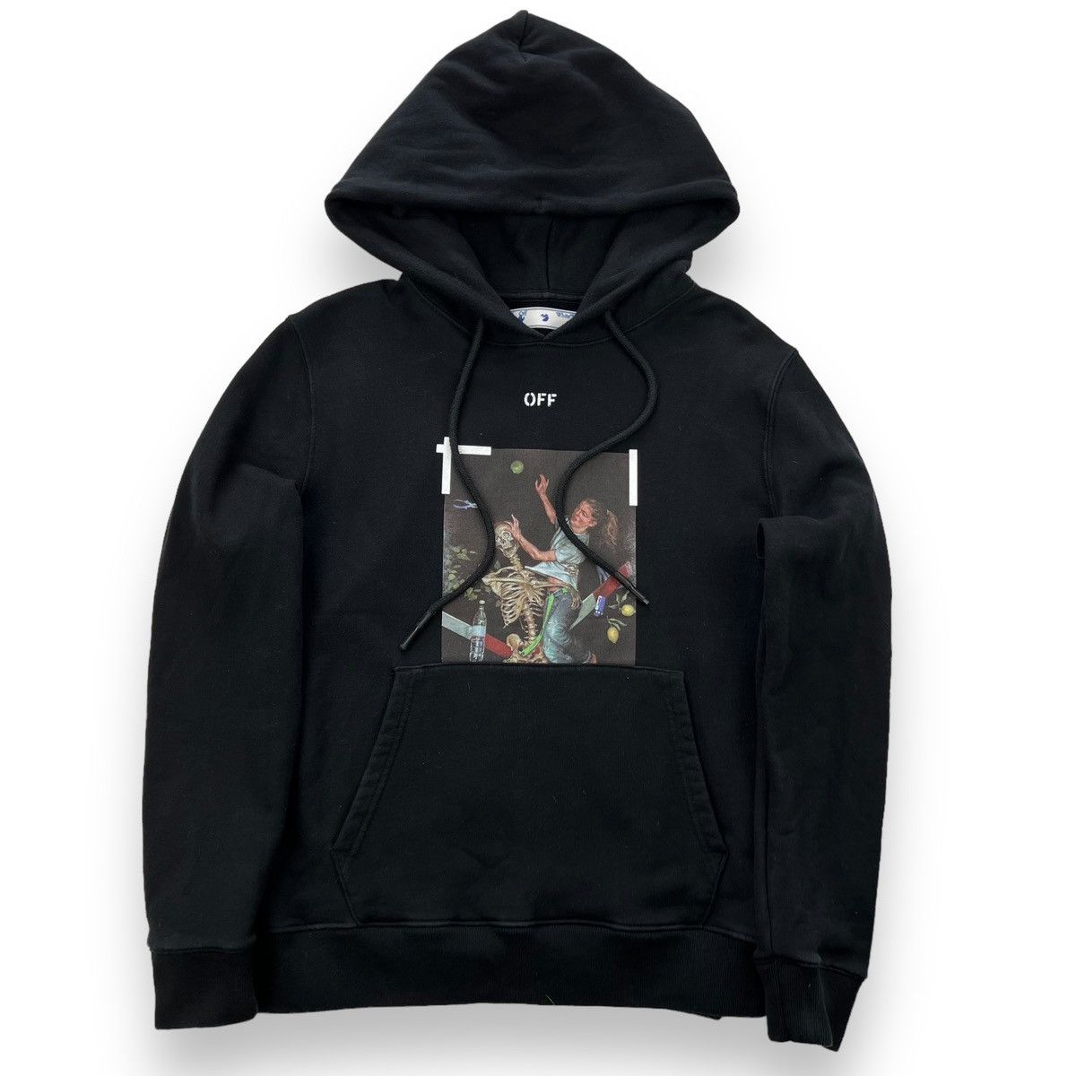 Off-White Off-White Pascal Skeleton Black Hoodie Size US XS / EU 42 / 0 - 2 Thumbnail
