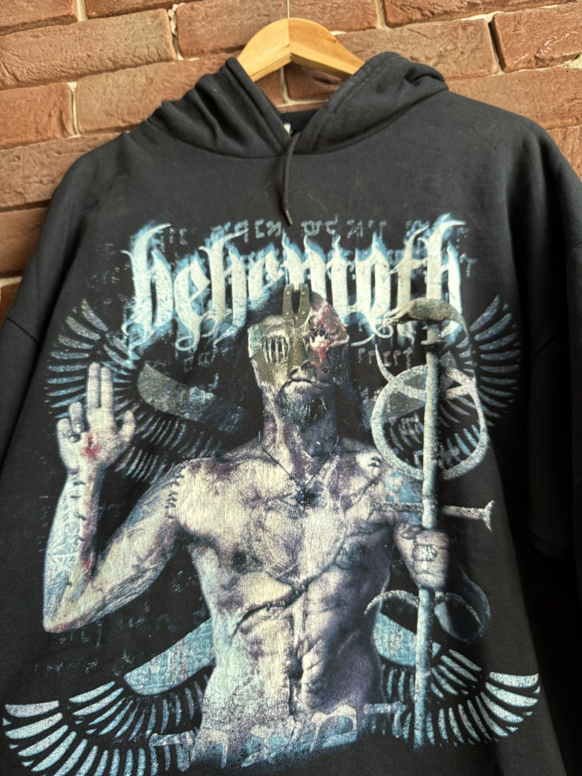 Band Tees Vintage Behemoth Demigod Black Metal Band Hoodie 00s XL Size US XL / EU 56 / 4 - 5 Thumbnail