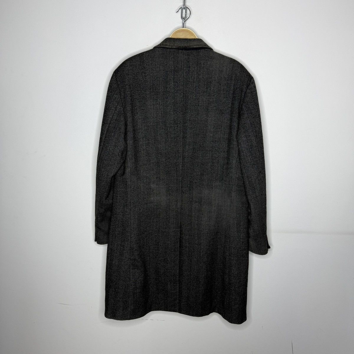 Hackett × Loro Piana Hackett London Loro Piana Wool Coat Jacket Brioni Gray Size US L / EU 52-54 / 3 - 7 Thumbnail