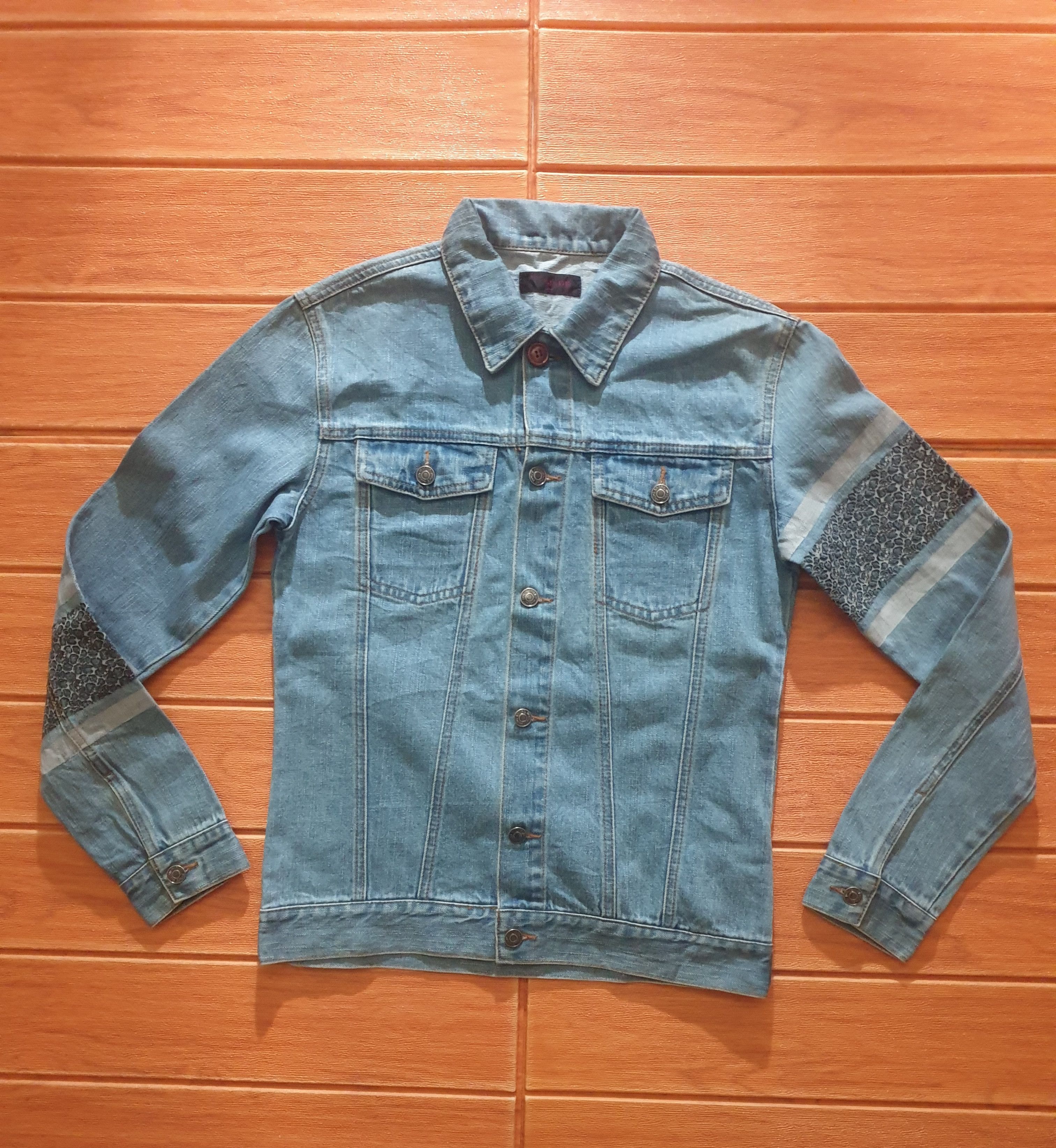 Japanese Brand 💥Jade skull Japanese brand denim jacket Size US XS / EU 42 / 0 - 1 Thumbnail